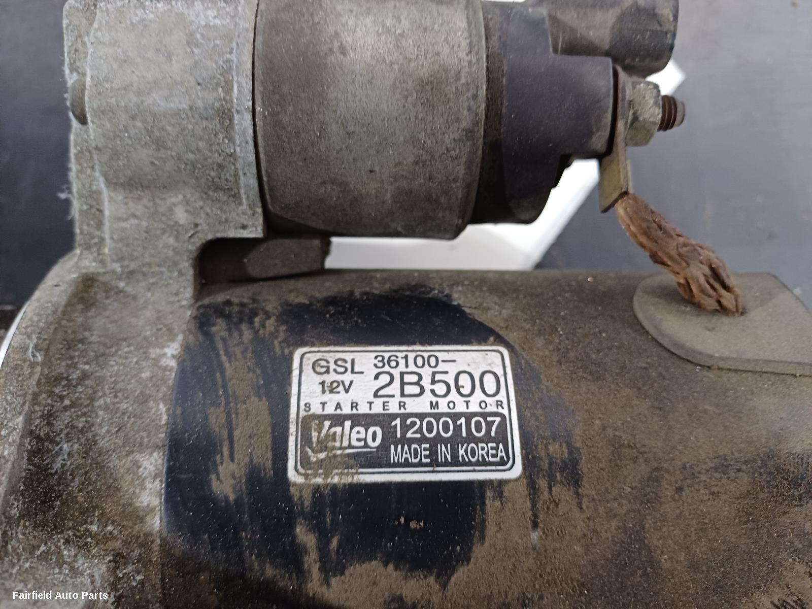 2011-2018 Hyundai Veloster Starter