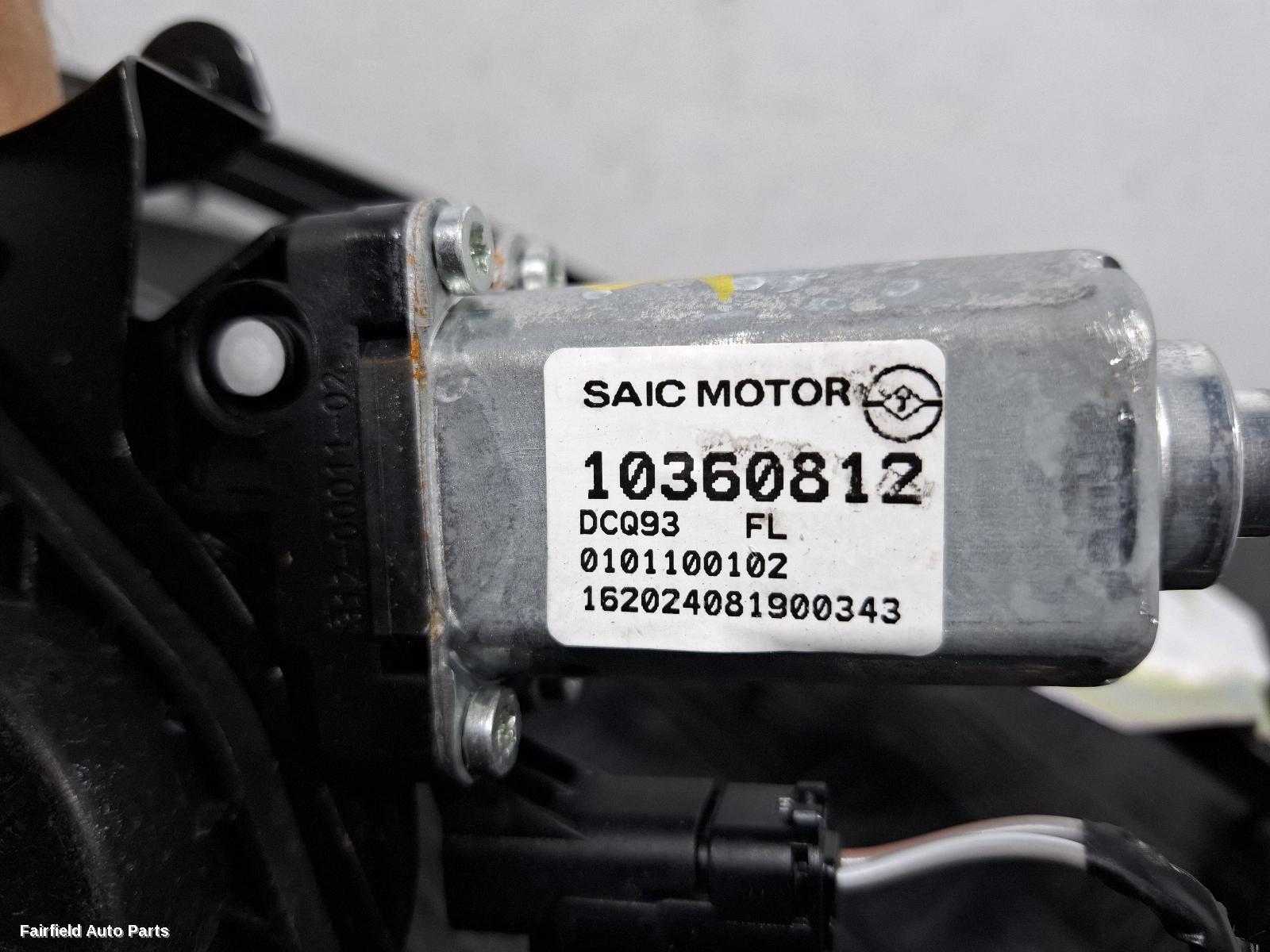 2024-2025 Mg Mg3 Left Front Window Reg Motor