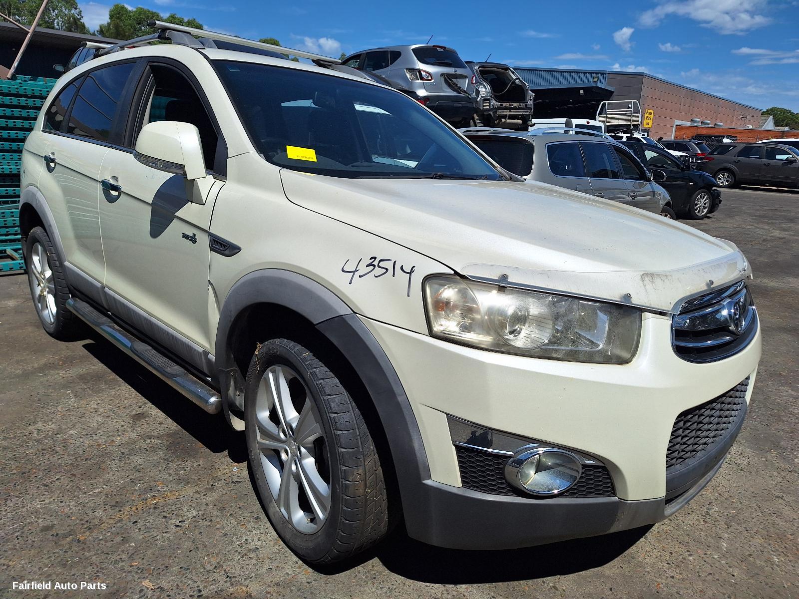 2012 Holden Captiva Right Front Door