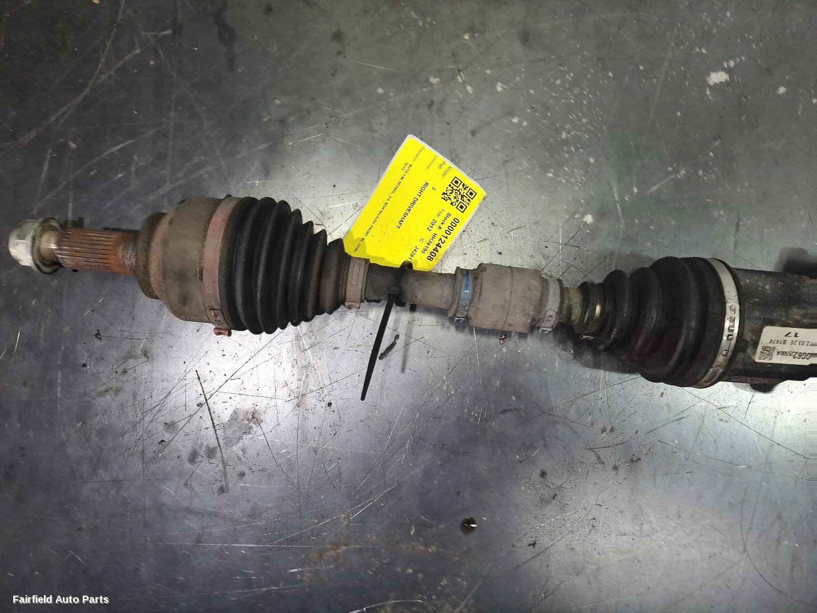 2009-2013 Mazda 3 Right Driveshaft