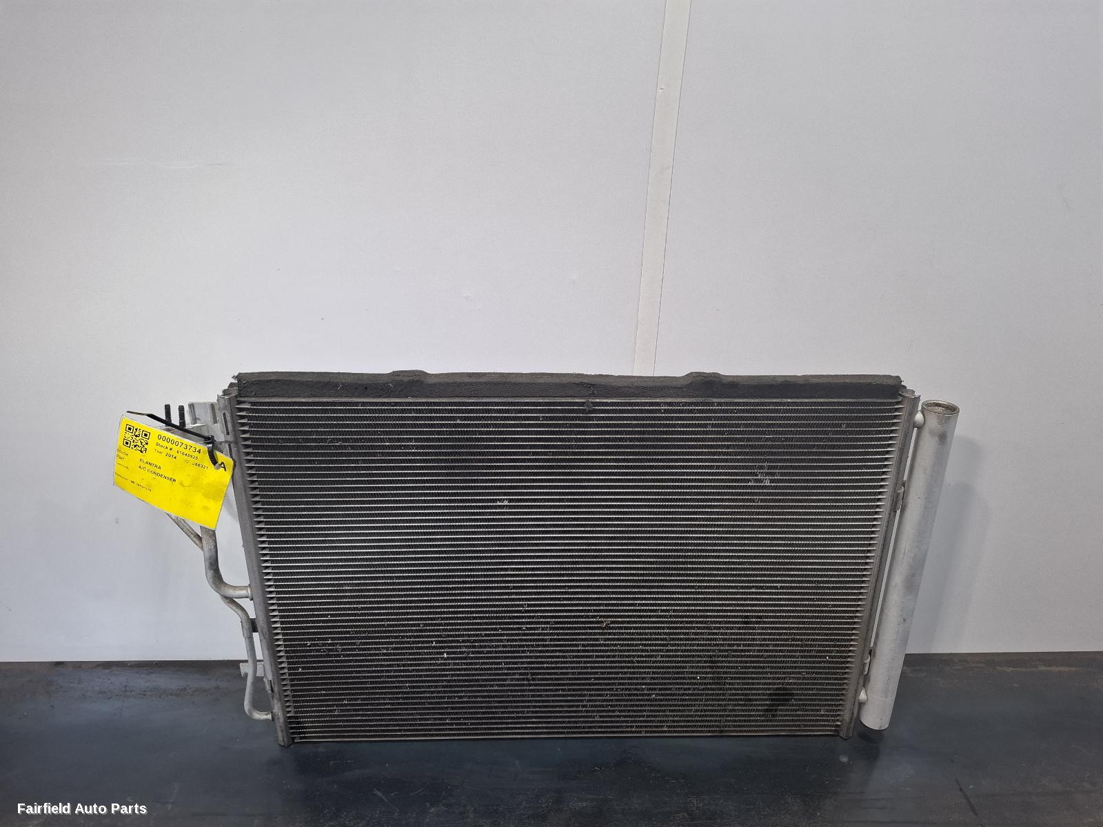 2013-2015 Hyundai Elantra A C Condenser