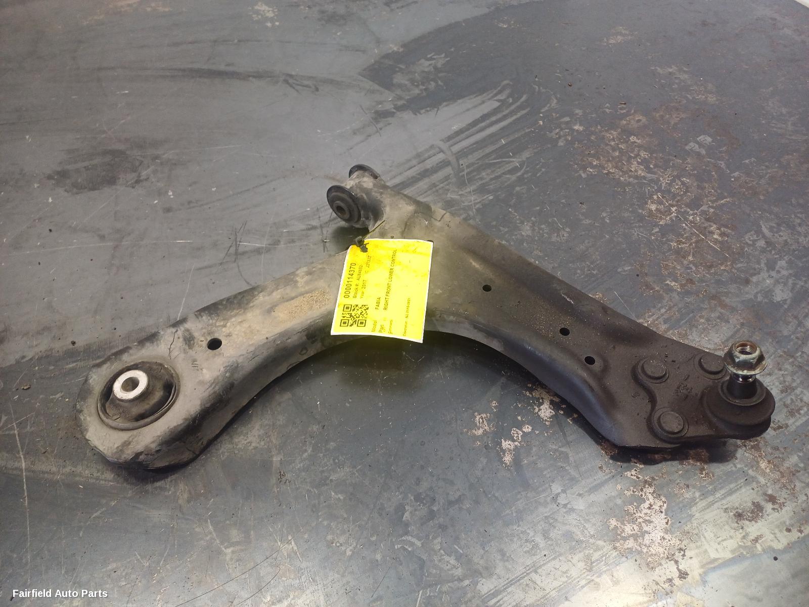 2015-2021 Skoda Fabia Right Front Lower Control Arm