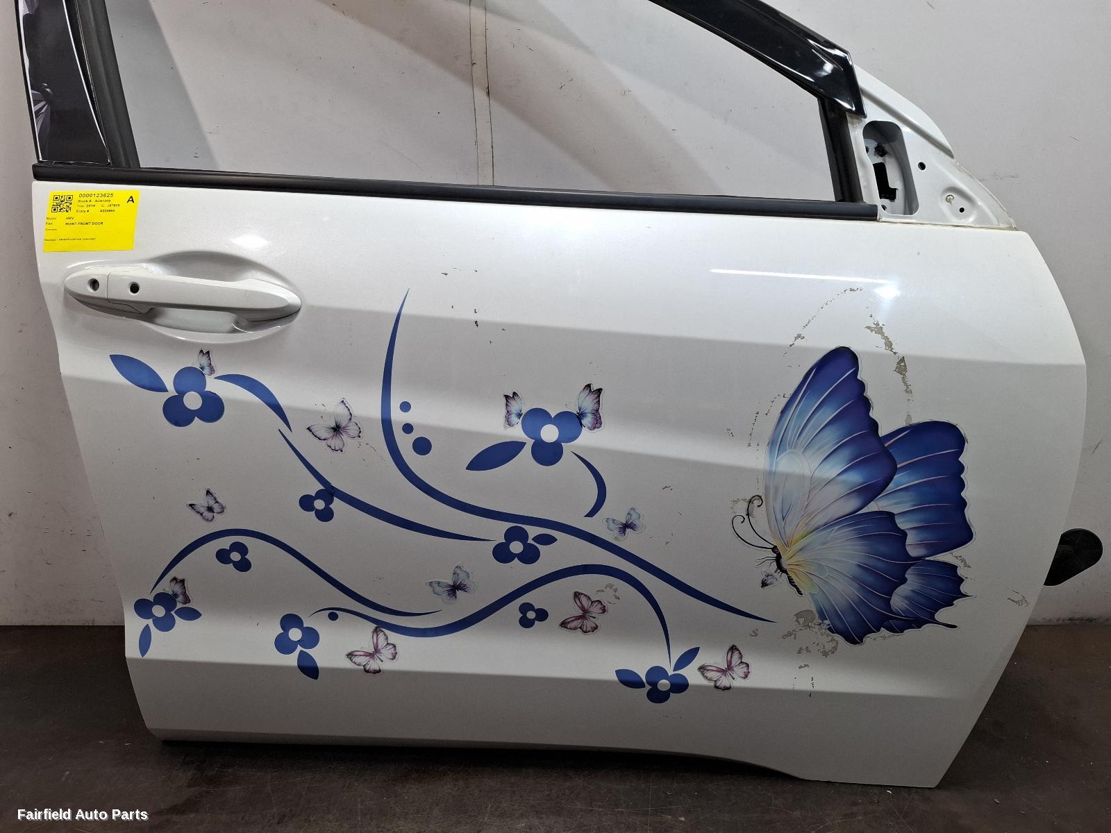2014-2021 Honda Hrv Right Front Door