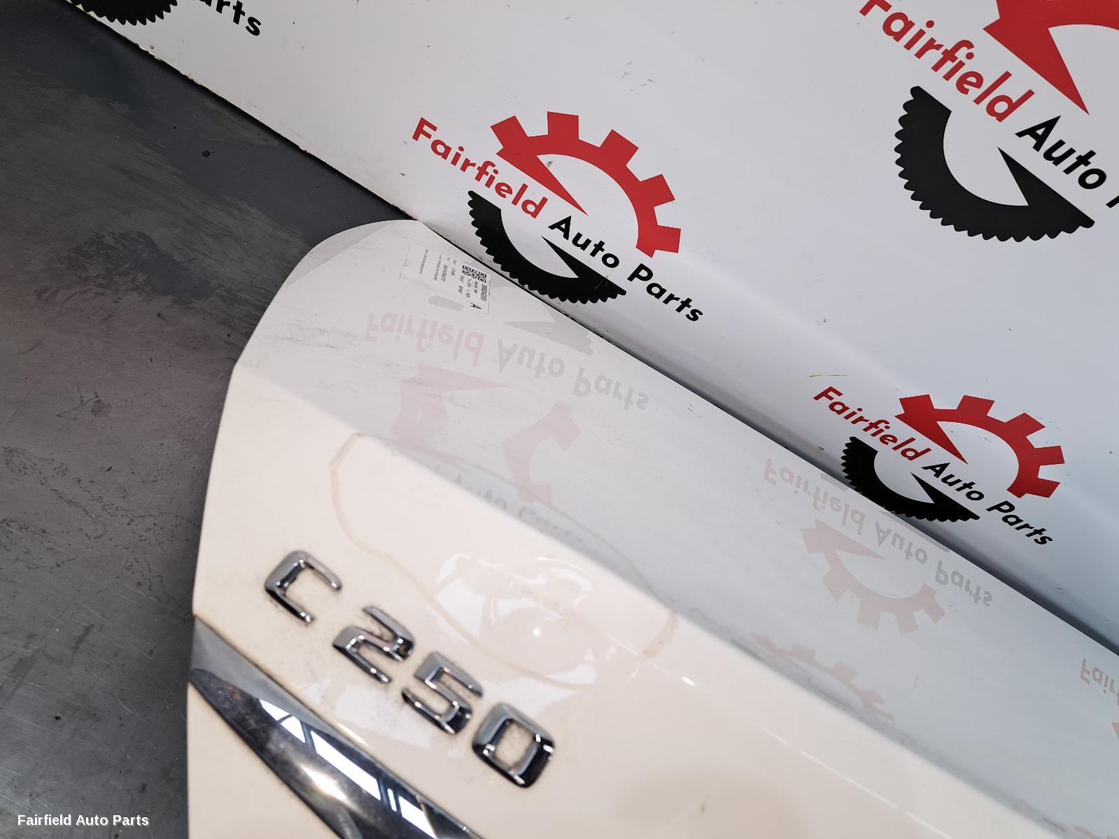 2014-2015 Mercedes C Class Bootlid Tailgate