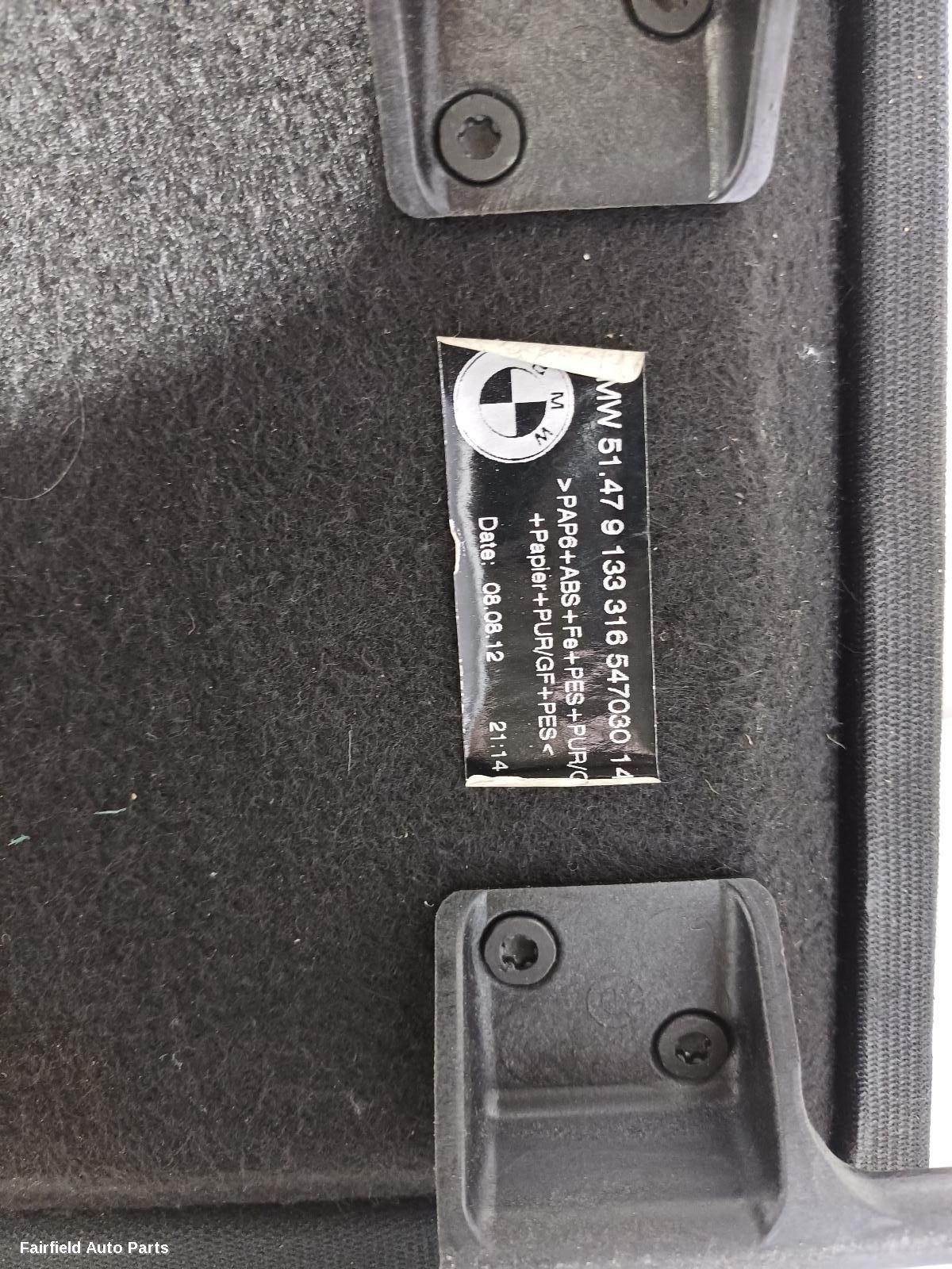 2012-2014 Bmw X6 Parcel Shelf Cargo Blind