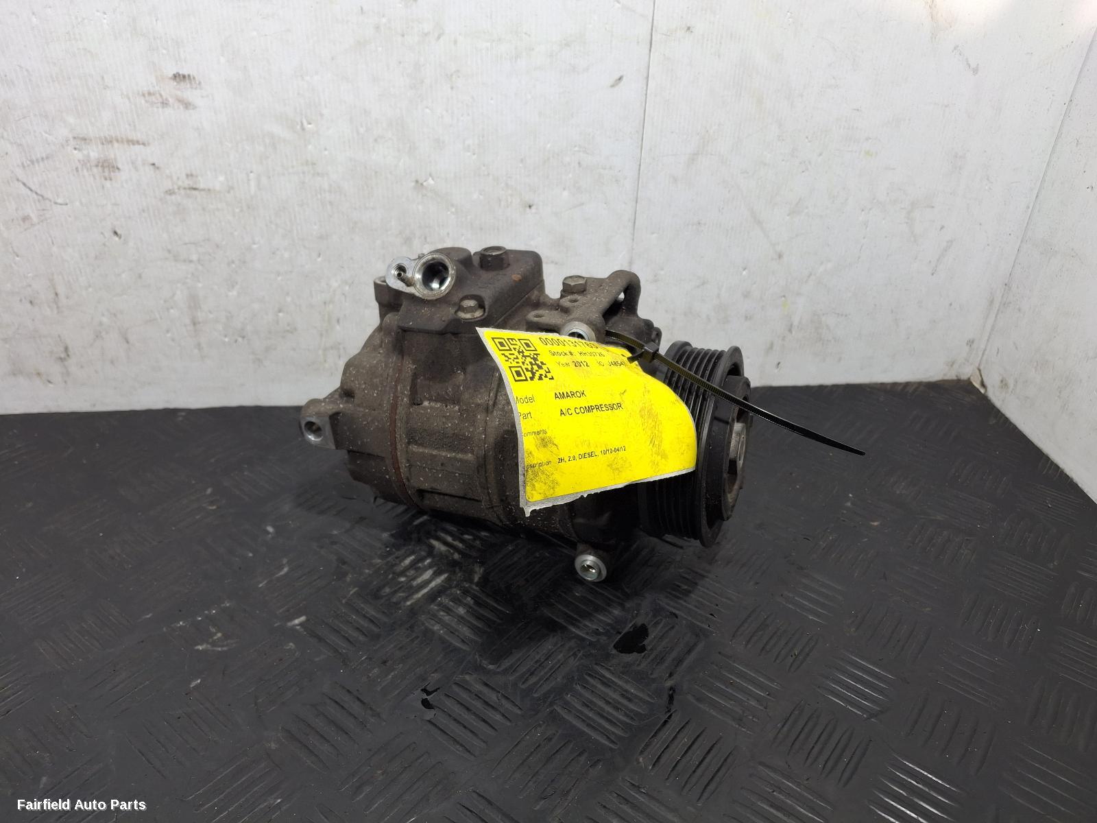 2010-2012 Volkswagen Amarok A C Compressor