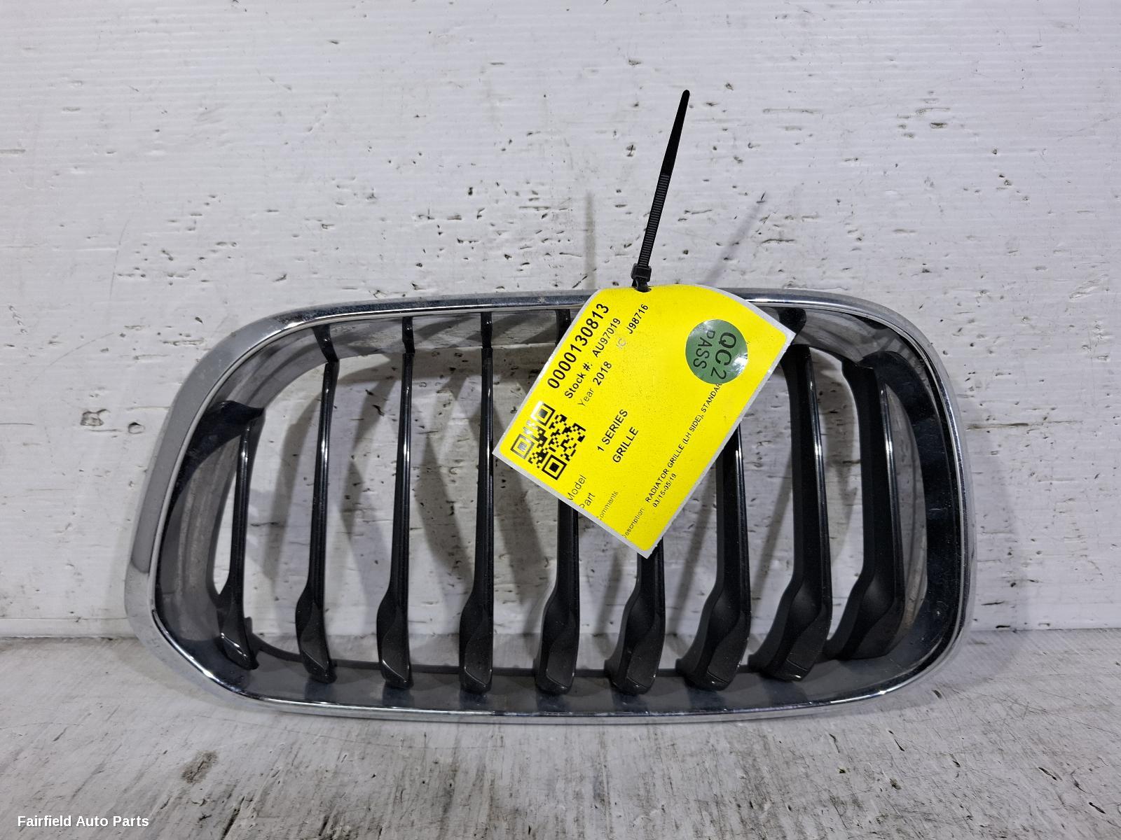 2015-2019 Bmw 1 Series Grille