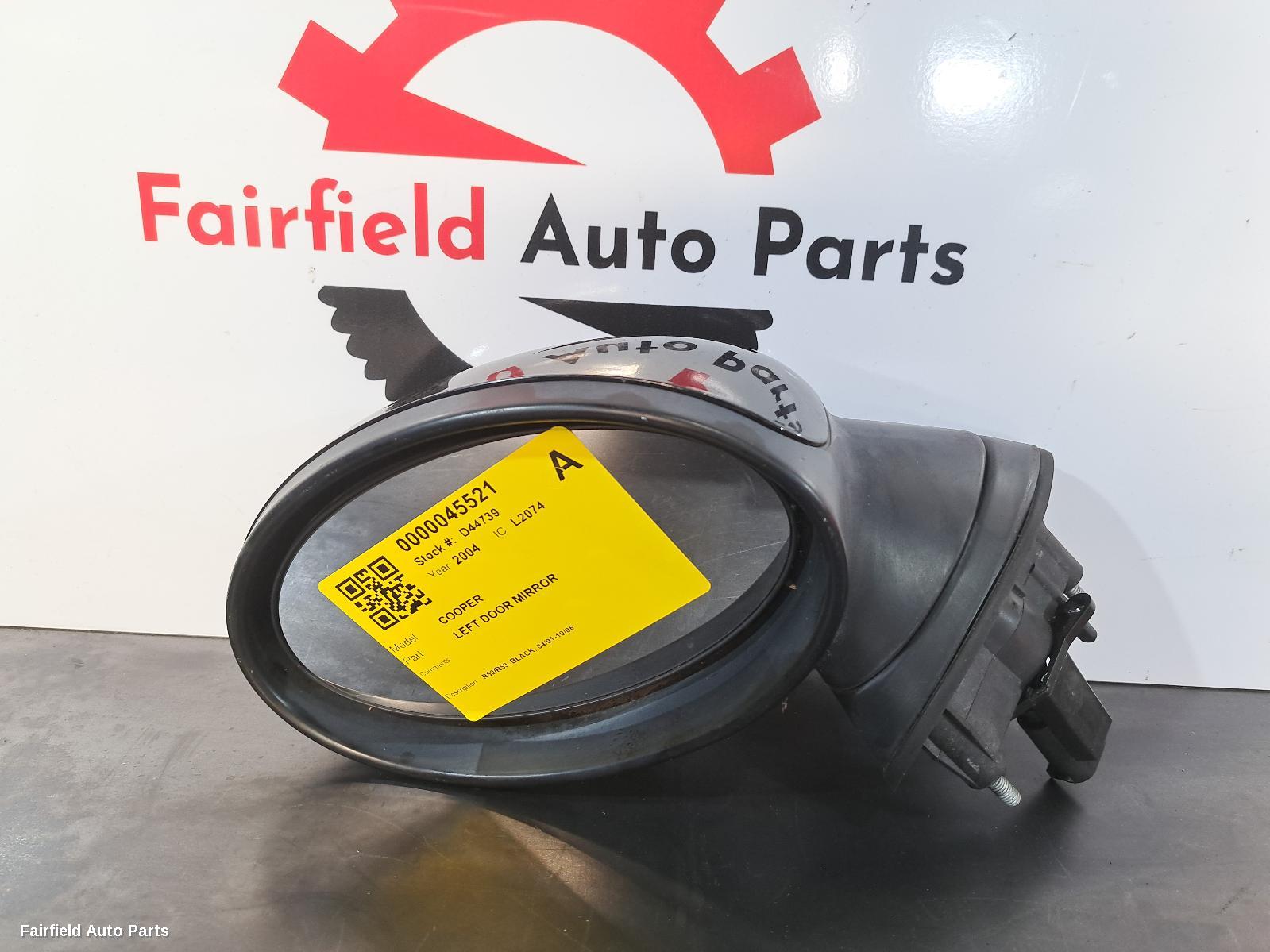 2004 Mini Cooper Left Door Mirror