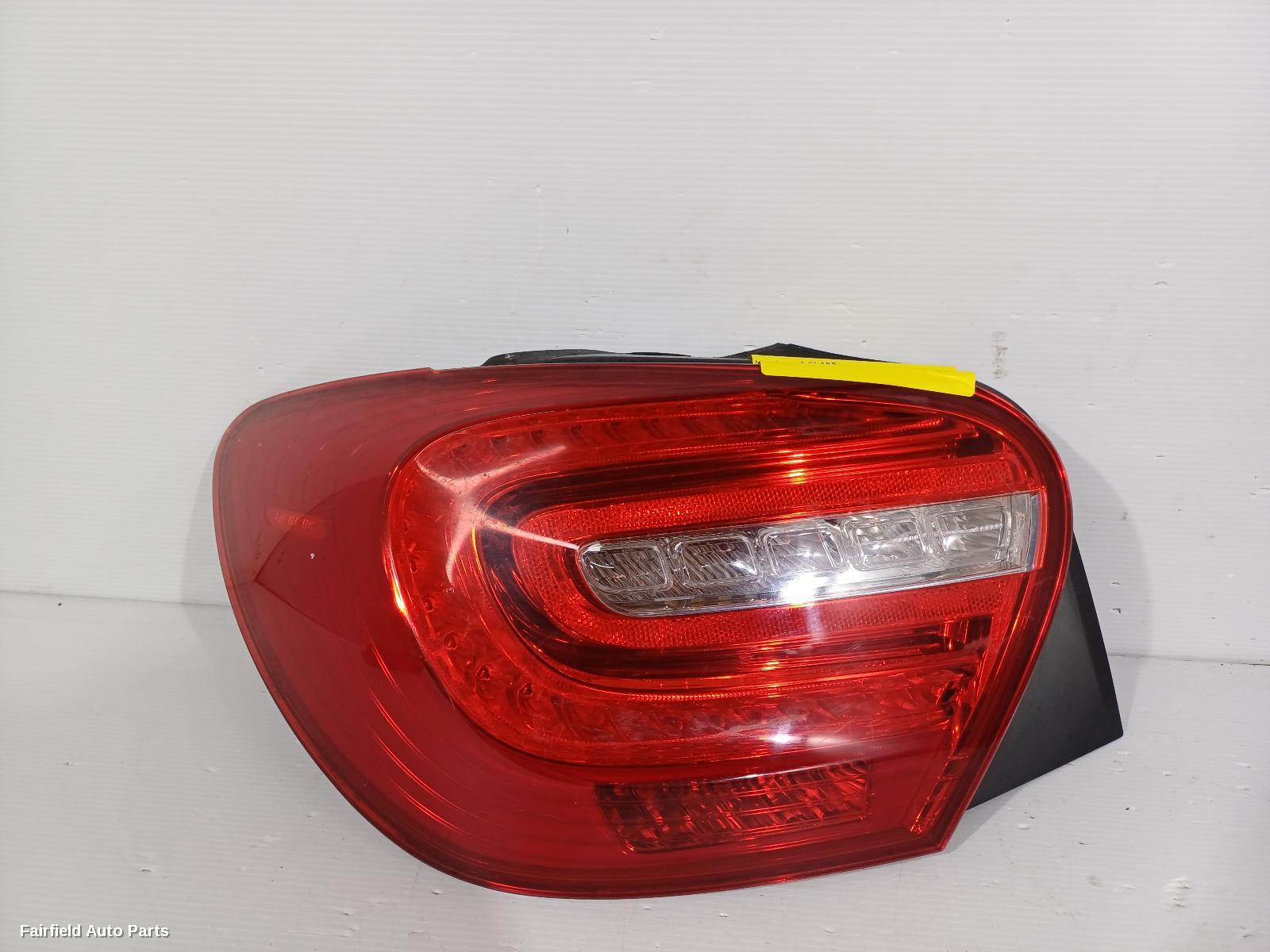 2013 Mercedes A Class Left Taillight