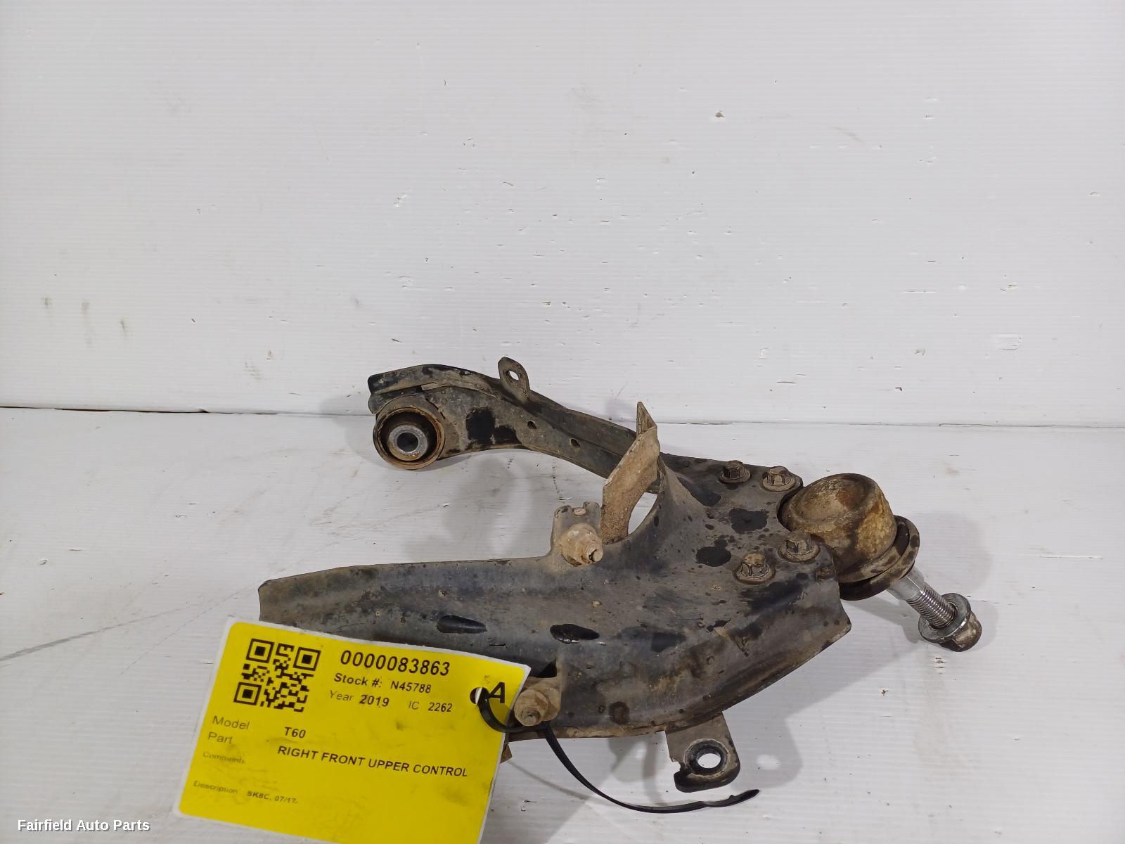2017-2021 Ldv T60 Right Front Upper Control Arm