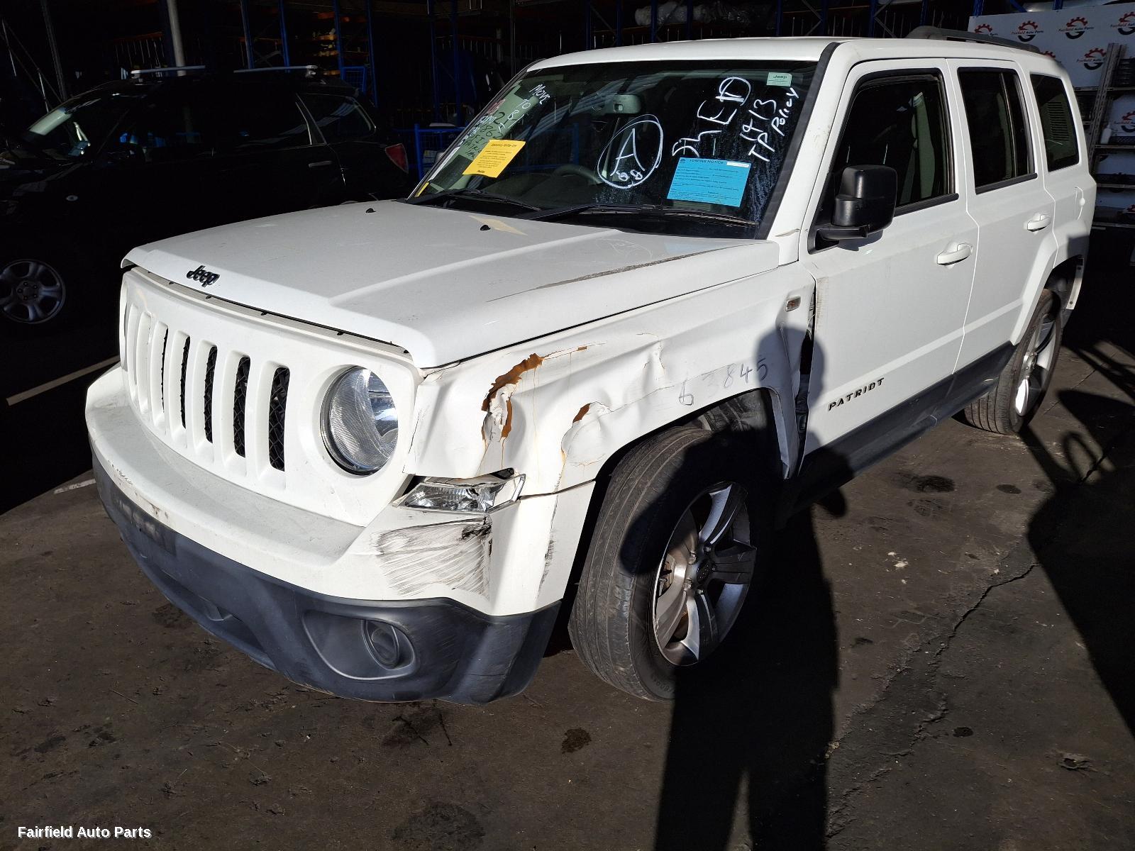 2016 Jeep Patriot Rear Bumper