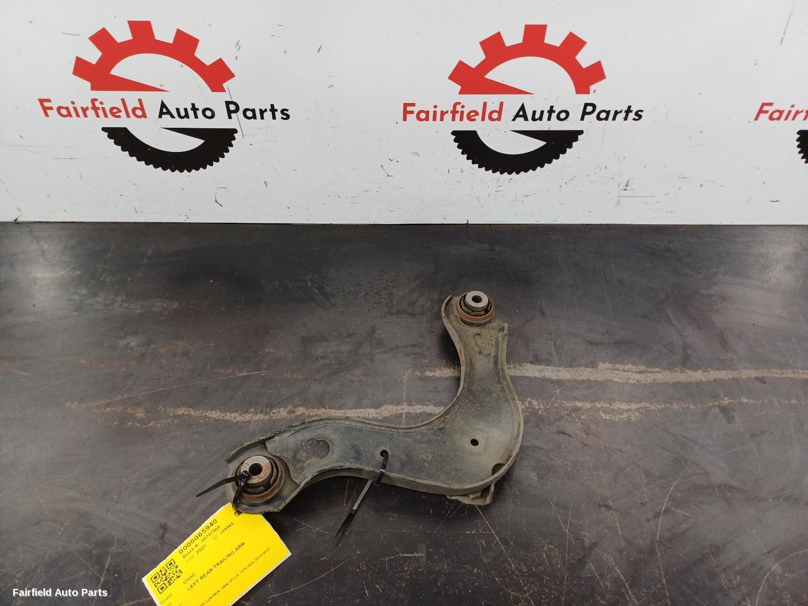 2016-2021 Honda Civic Left Rear Trailing Arm