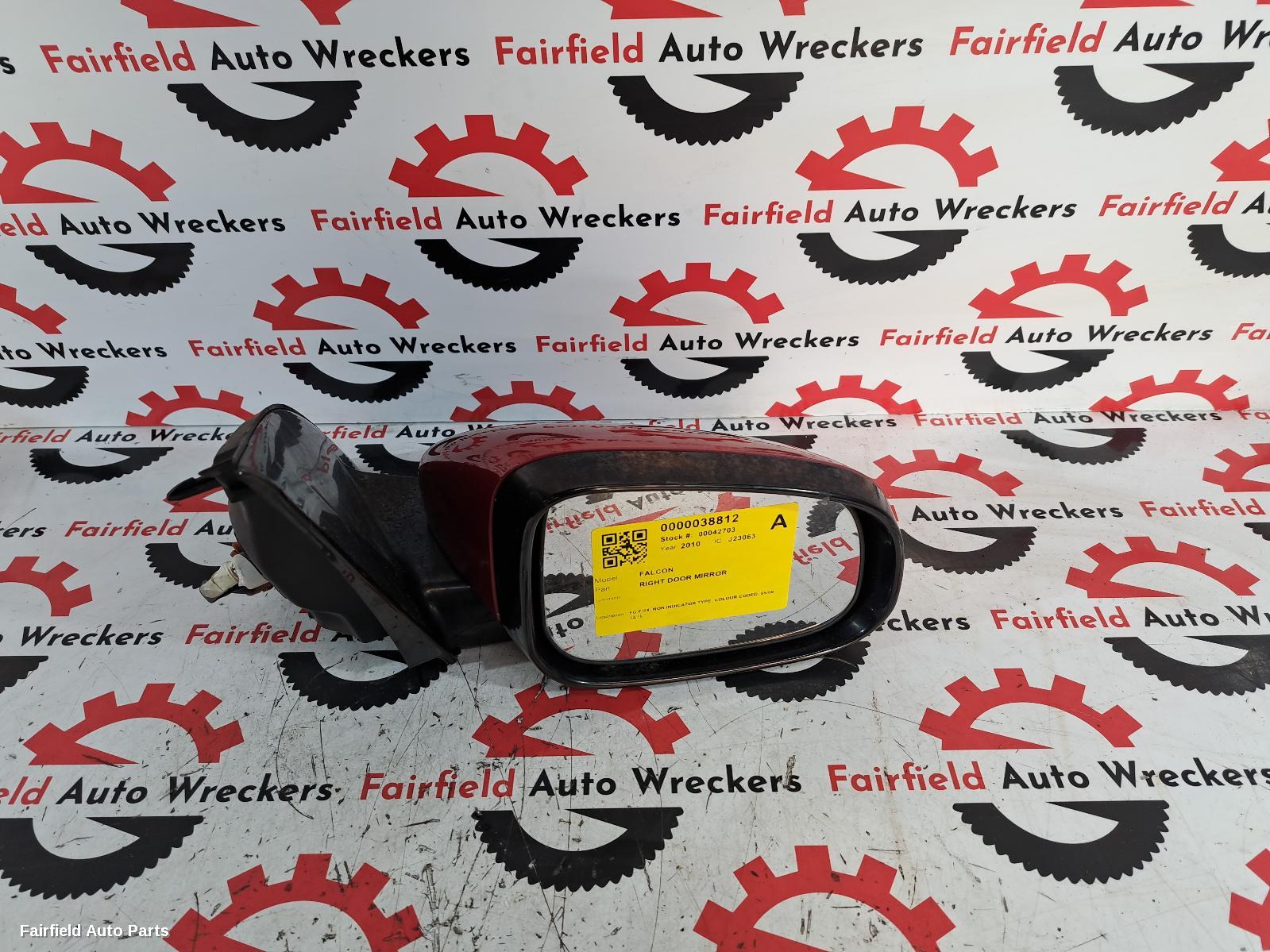 2008-2016 Ford Falcon Right Door Mirror
