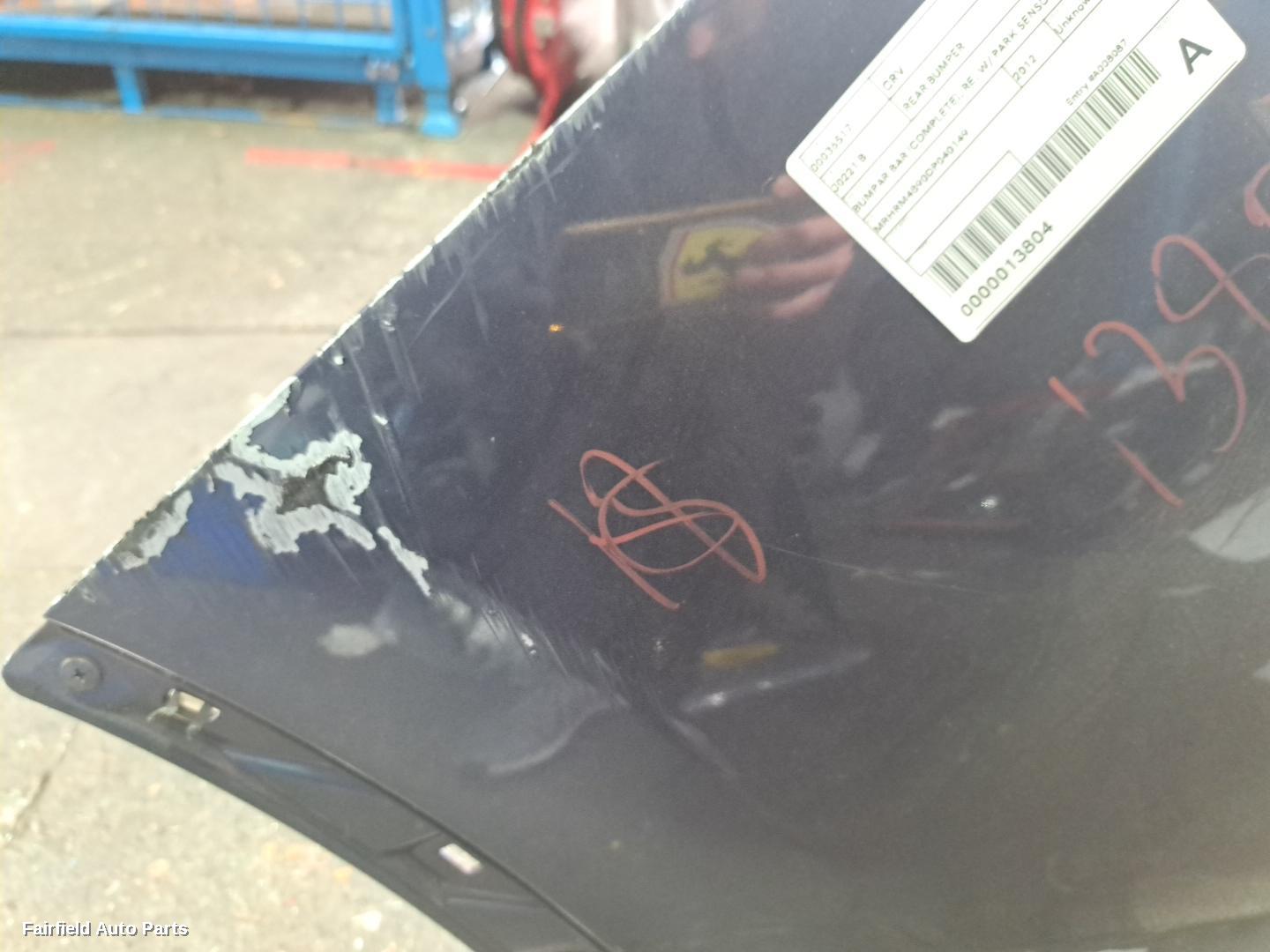 2012-2014 Honda Crv Rear Bumper
