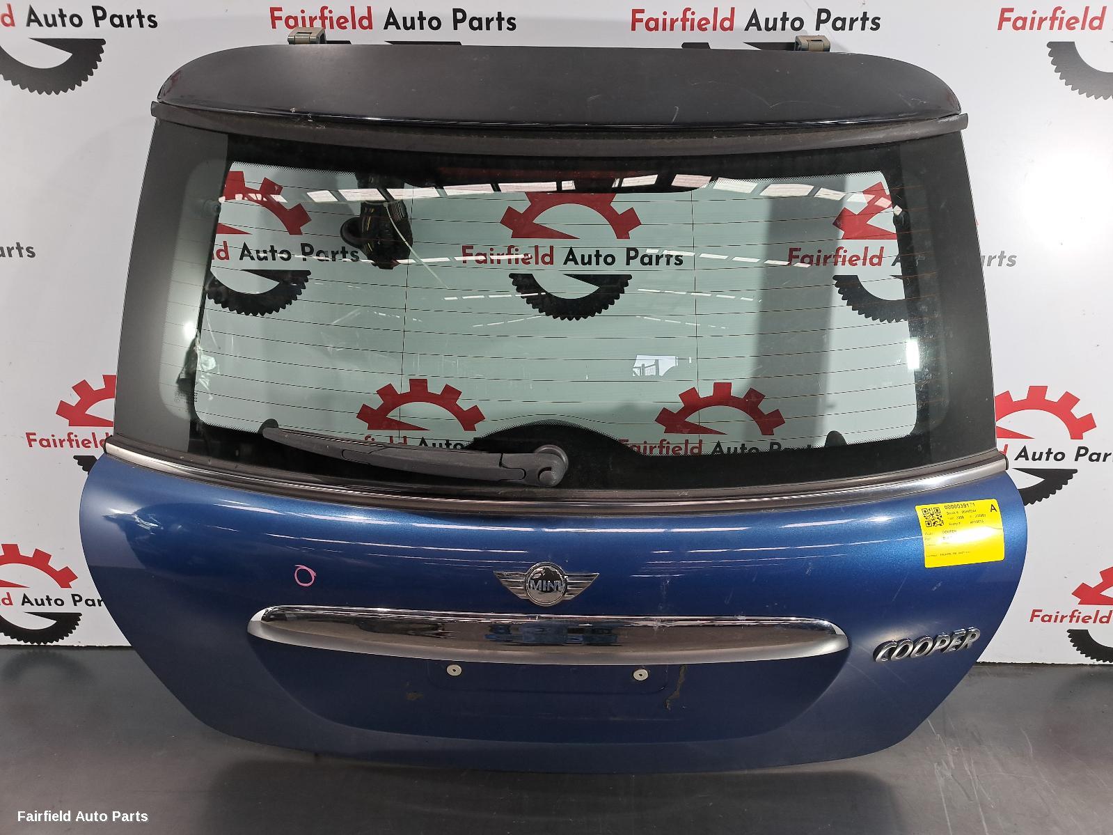 2008 Mini Cooper Bootlid Tailgate