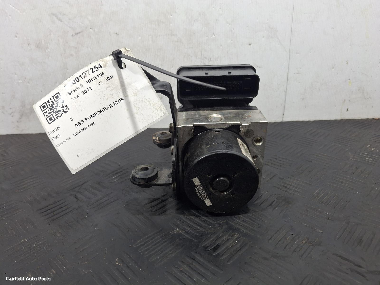 2009-2013 Mazda 3 Abs Pump Modulator
