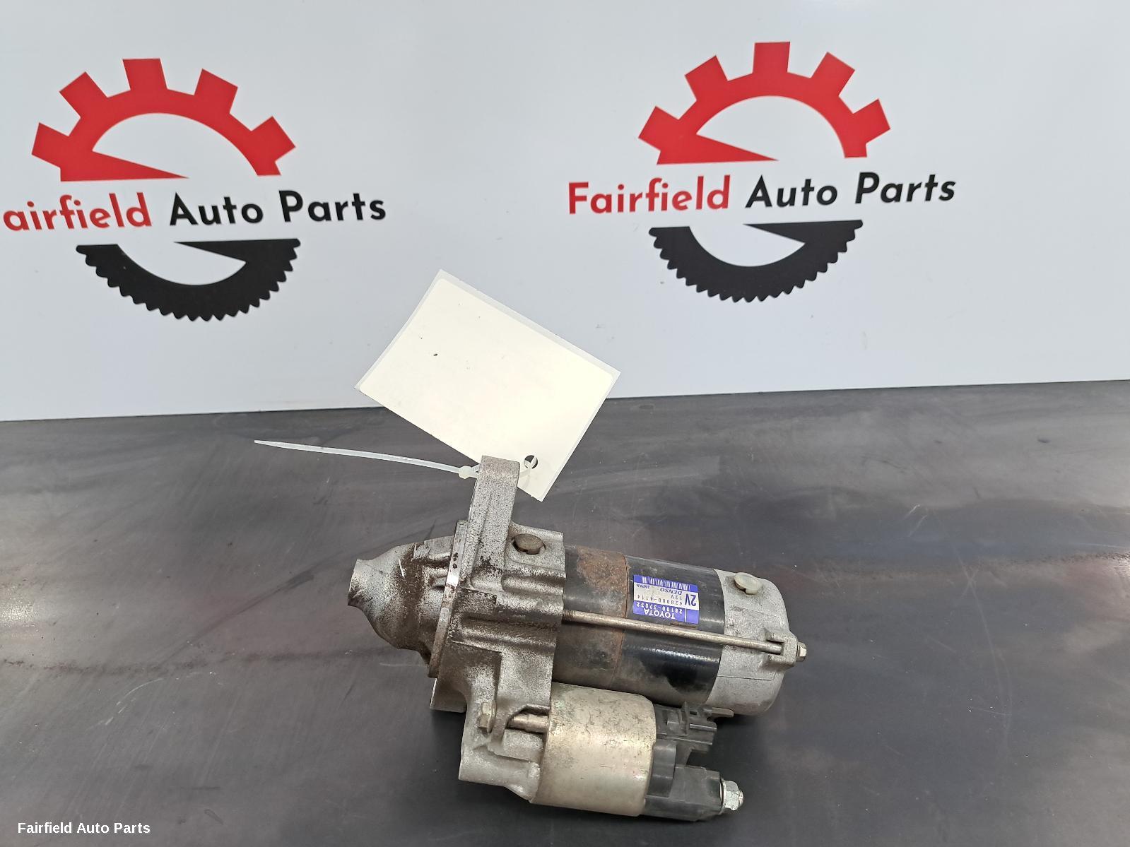 2016 Toyota Rav4 Starter