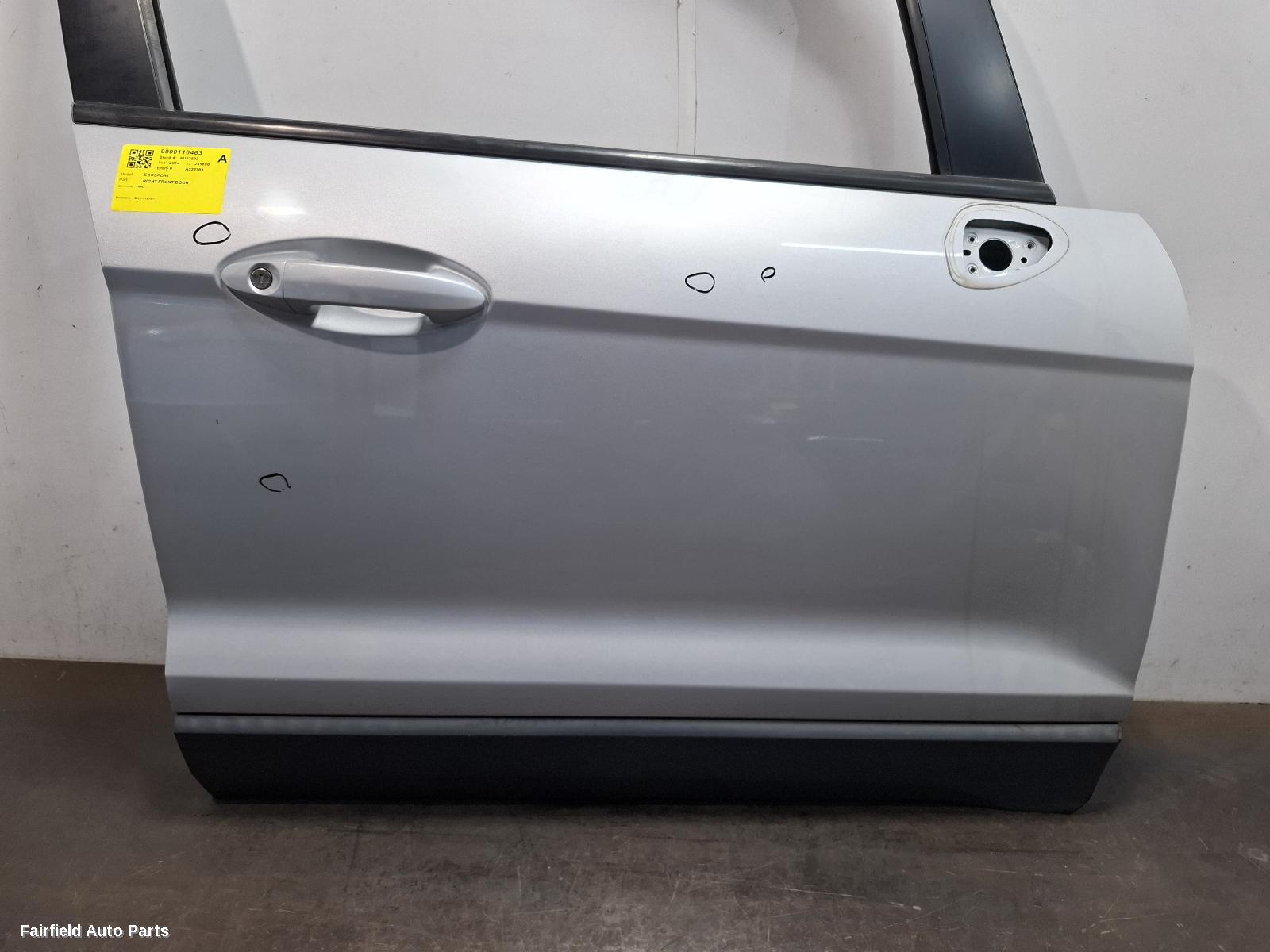 2013-2017 Ford Ecosport Right Front Door