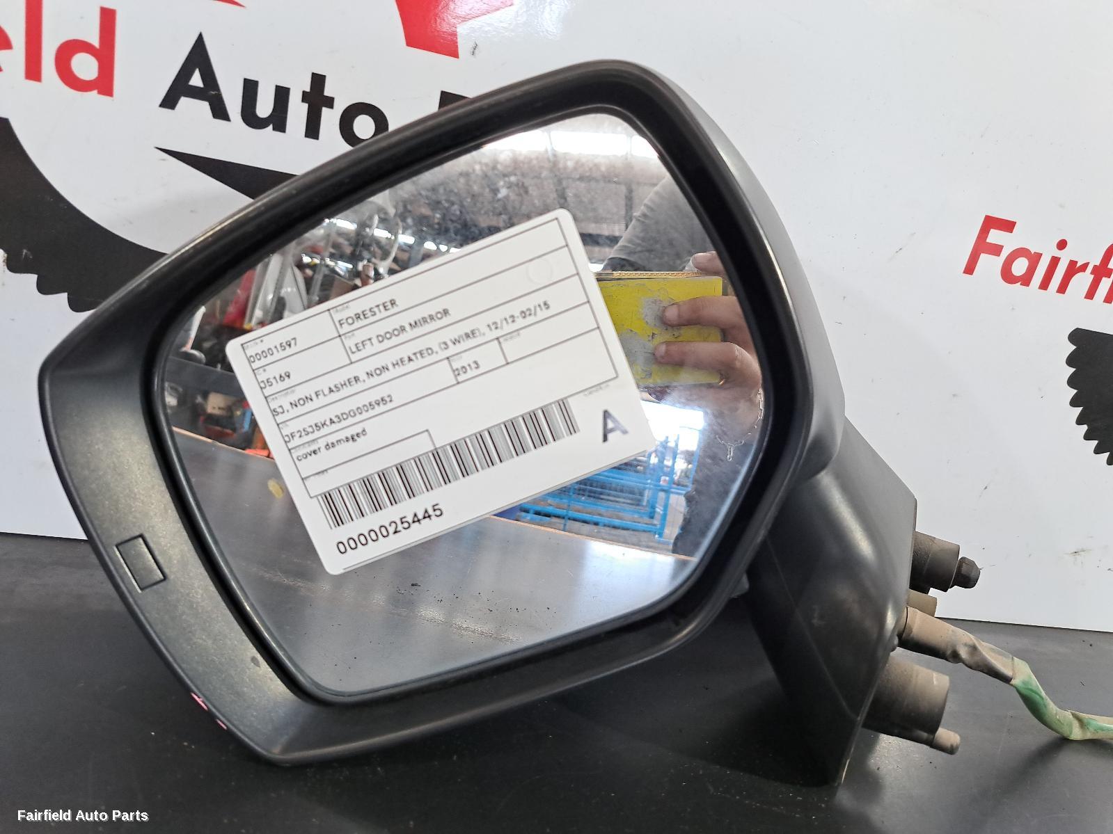 2012-2015 Subaru Forester Left Door Mirror