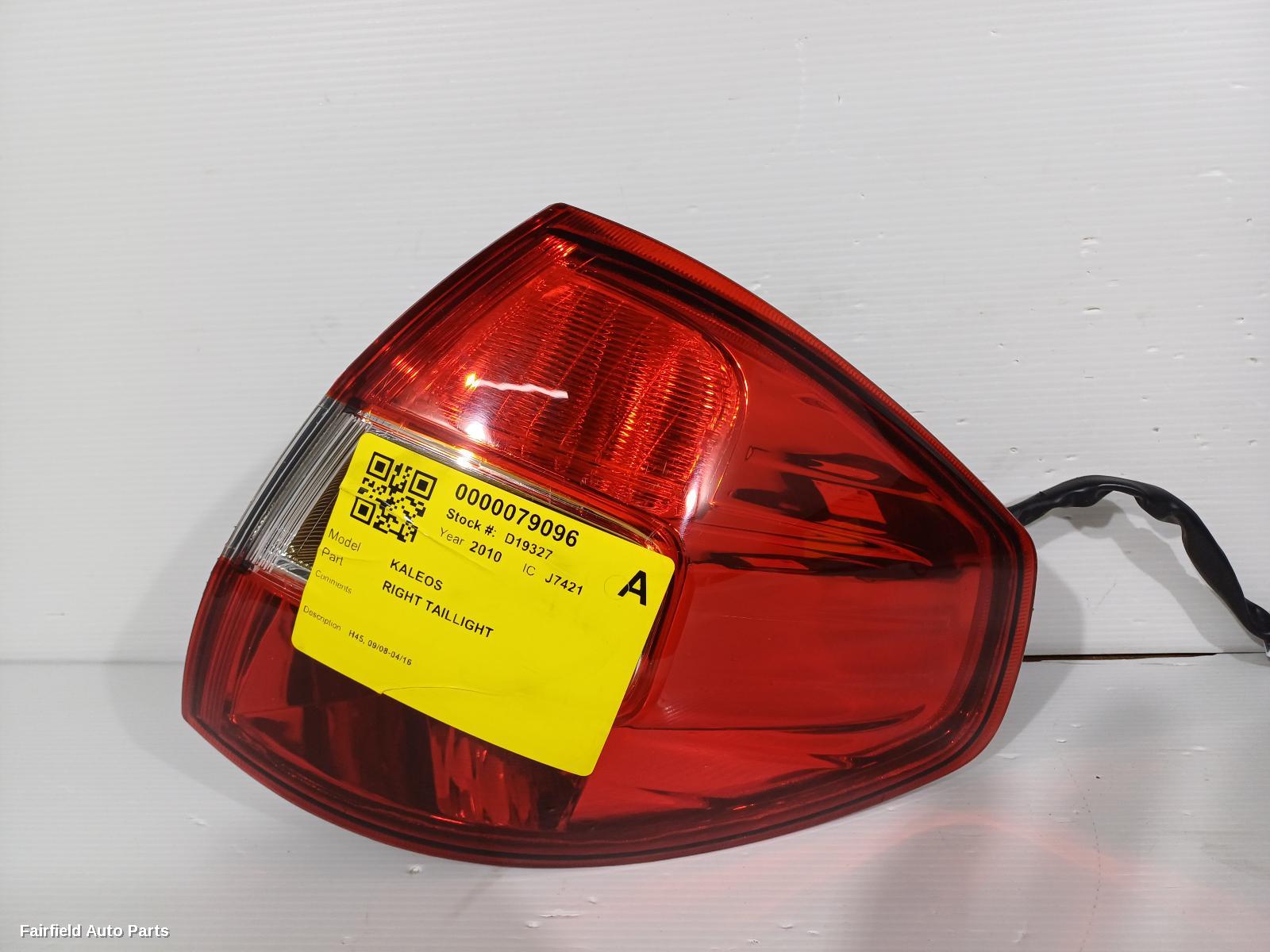 2008-2016 Renault Kaleos Right Taillight