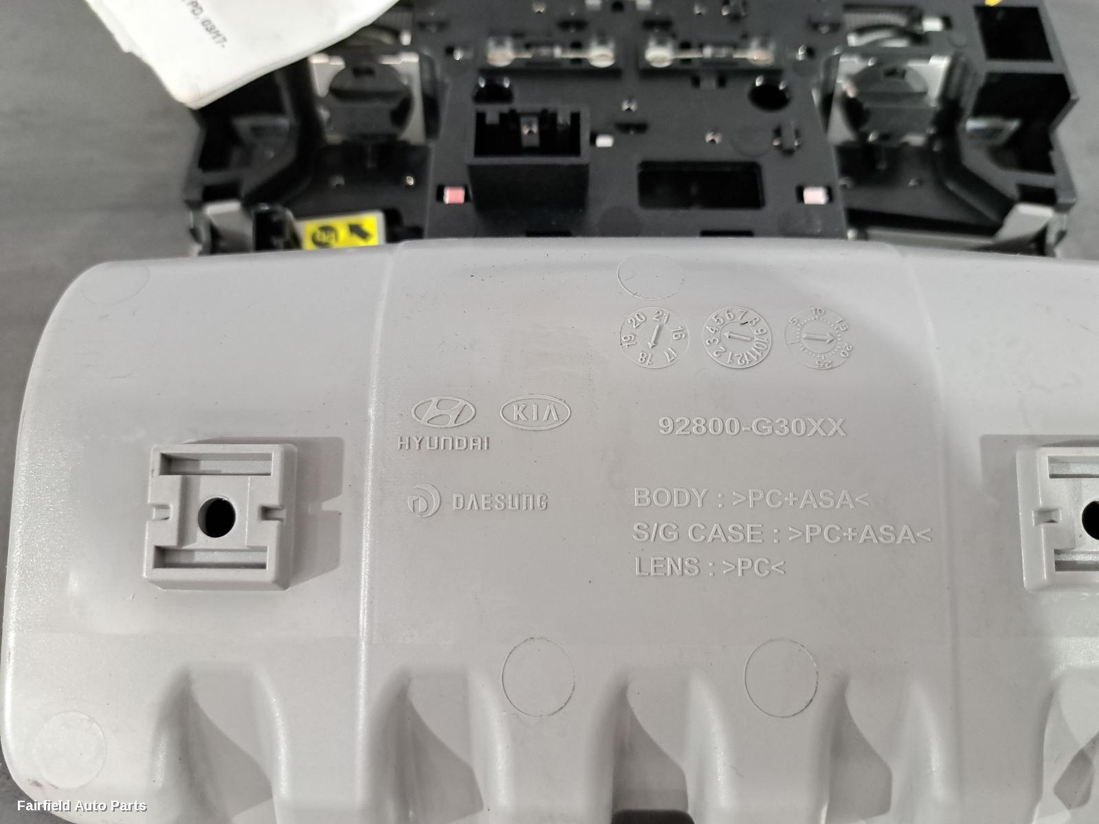 2017-2026 Hyundai I30 Courtesy Light