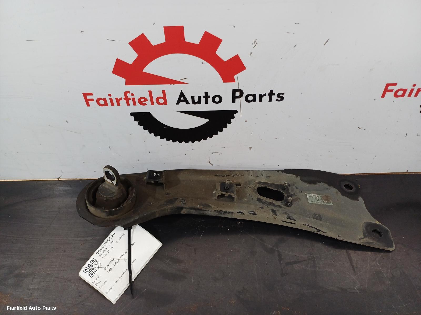 2015-2020 Hyundai Elantra Left Rear Trailing Arm