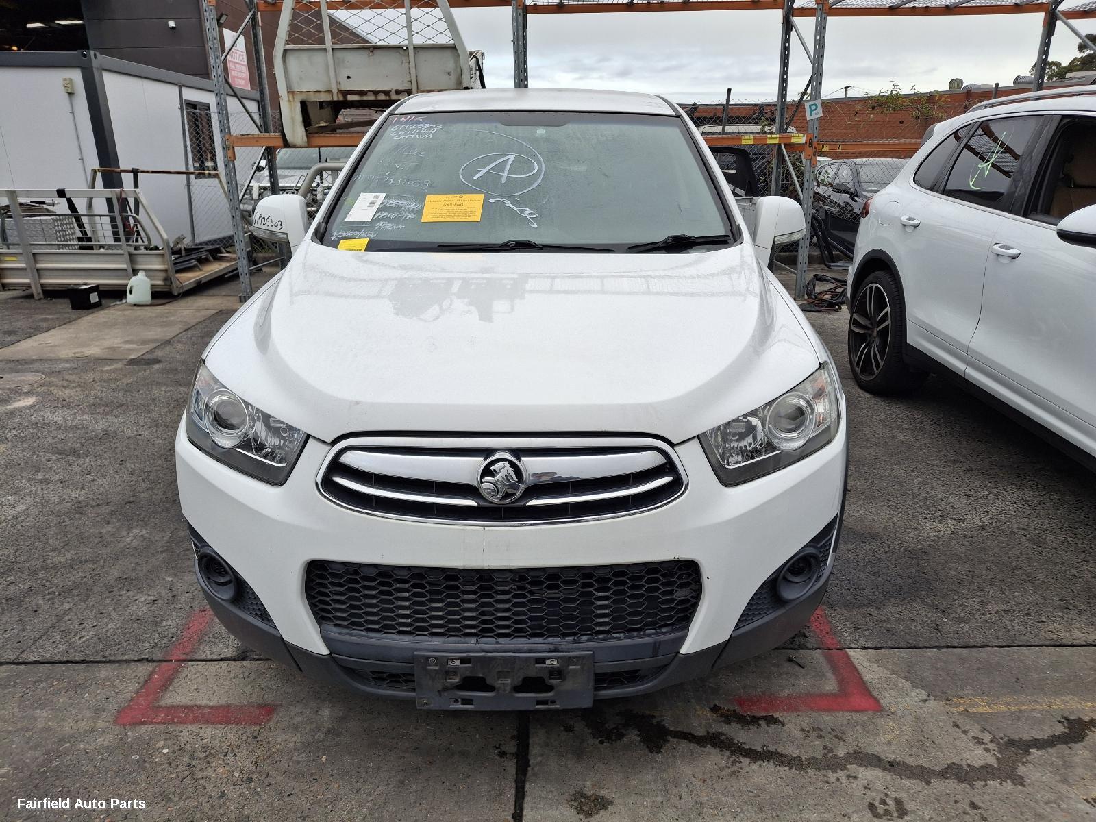 2012 Holden Captiva F Bar Reinforc Brack