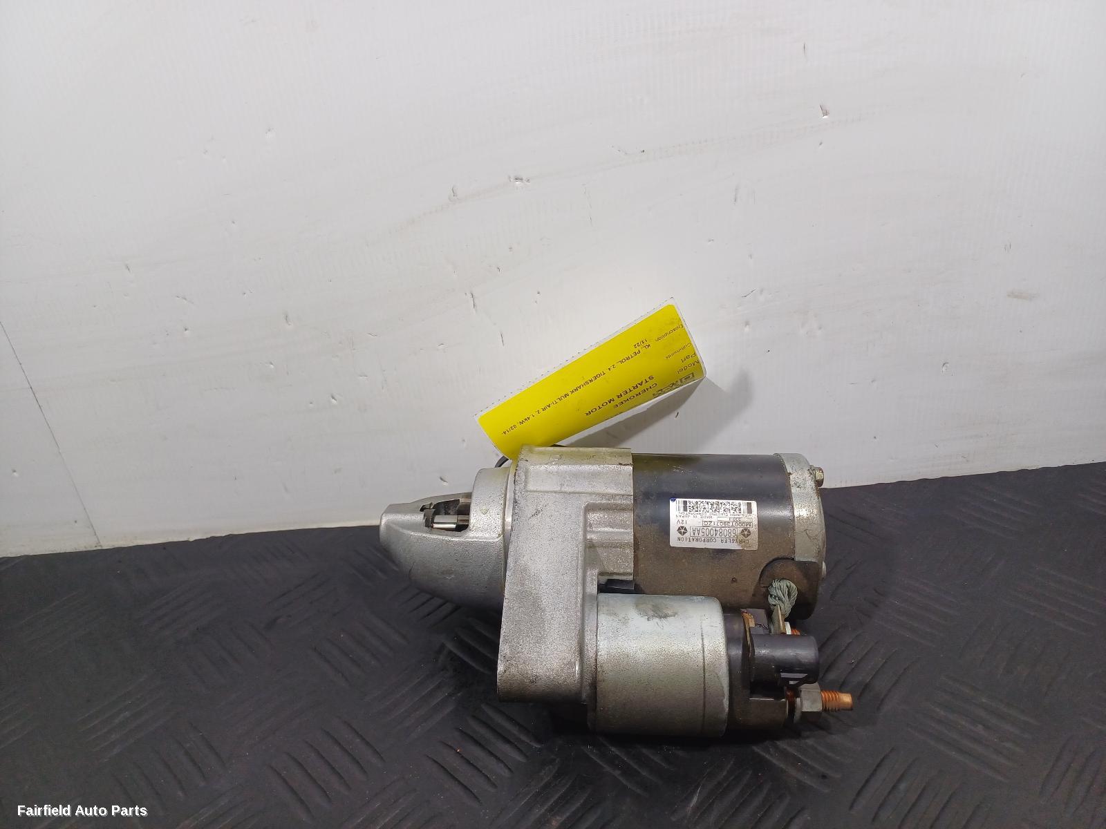 2014 Jeep Cherokee Starter