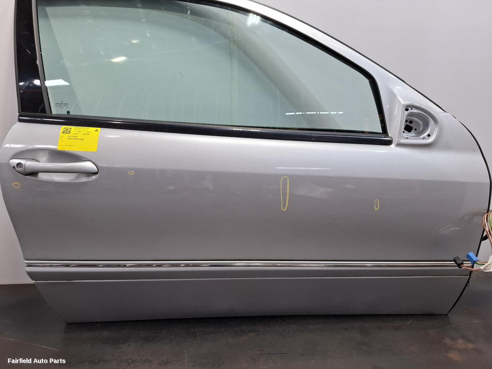 2008-2011 Mercedes Clc Class Right Front Door