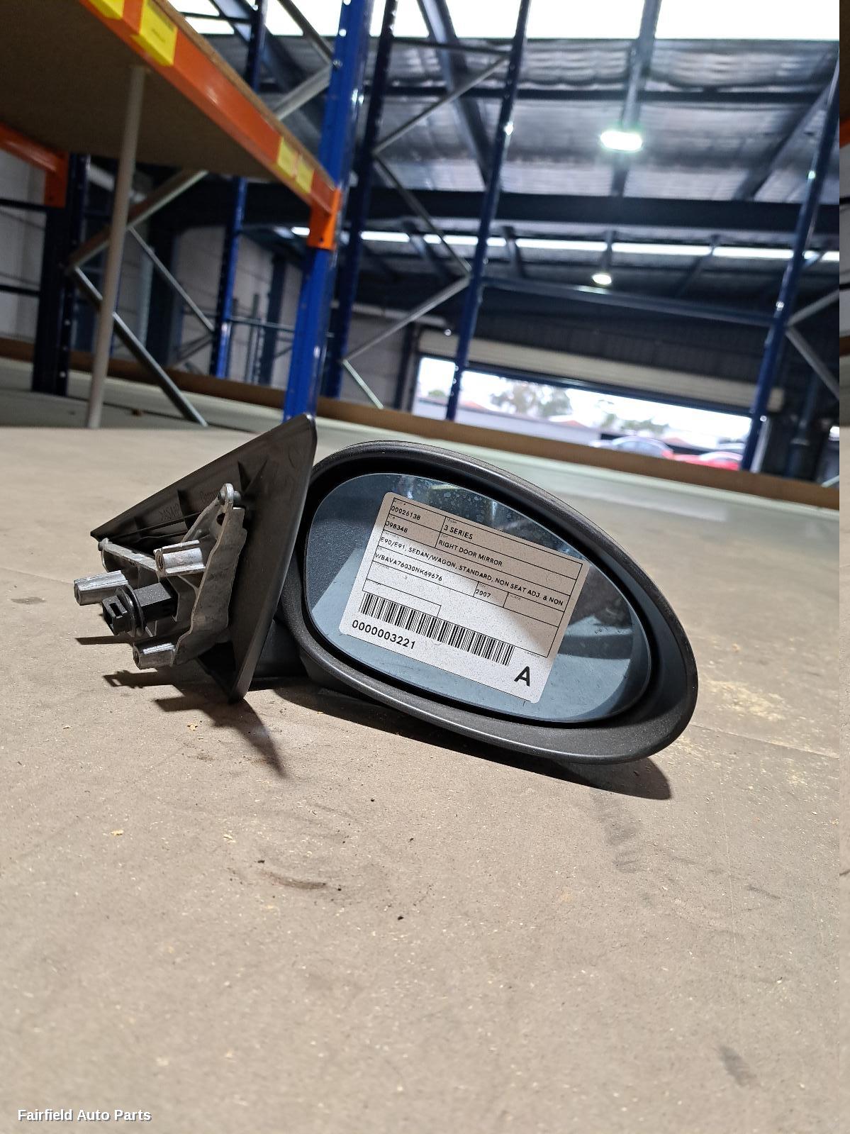 2005-2008 Bmw 3 Series Right Door Mirror
