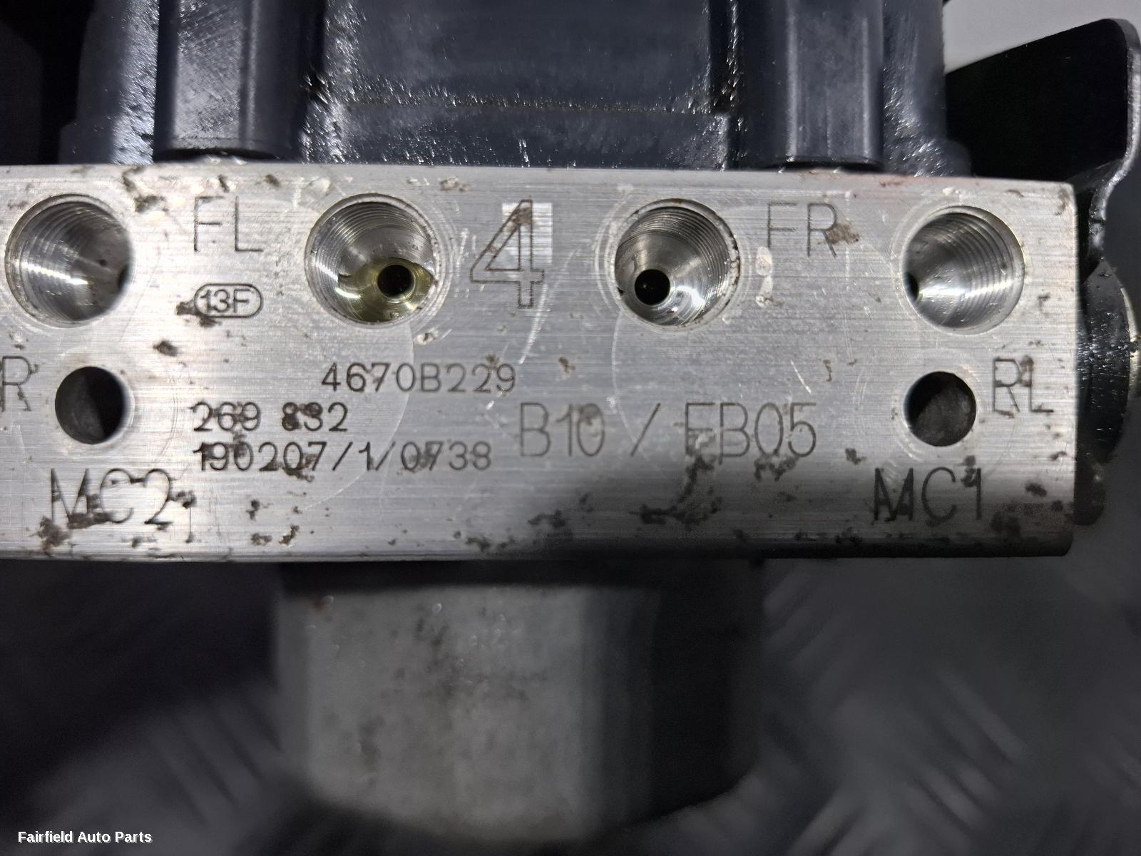 2012-2023 Mitsubishi Mirage Abs Pump Modulator