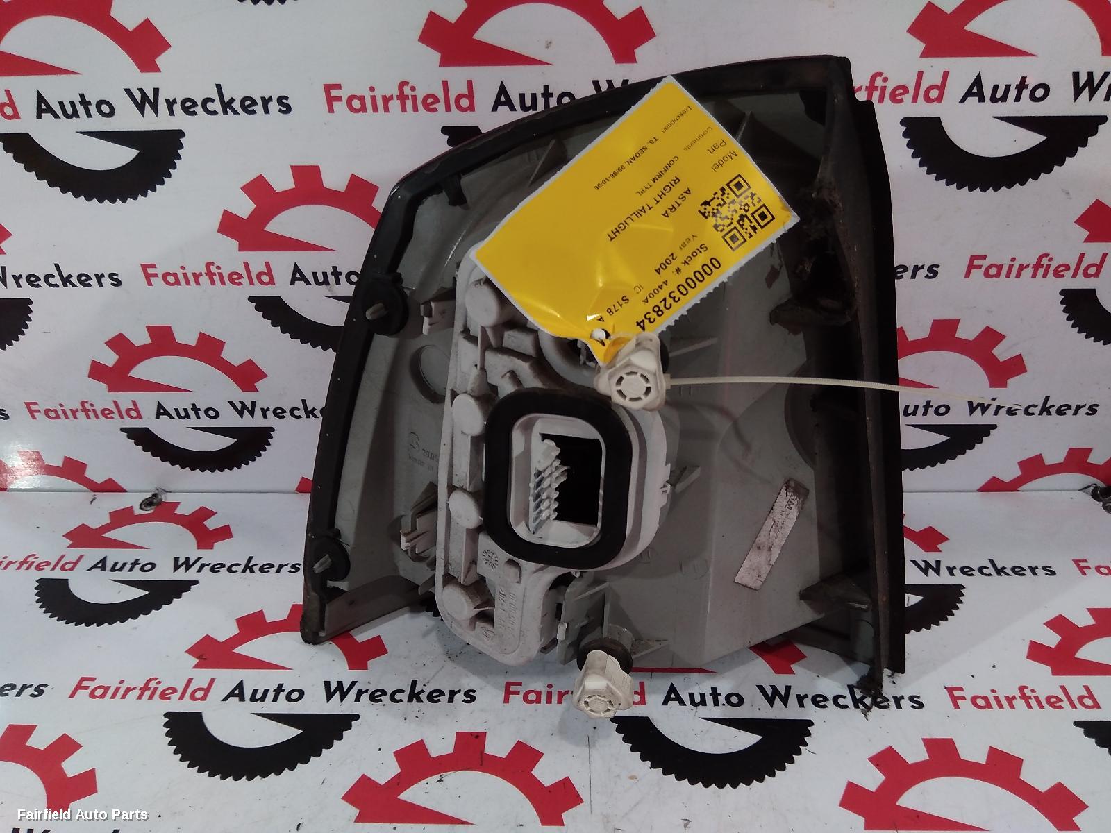 2004 Holden Astra Right Taillight