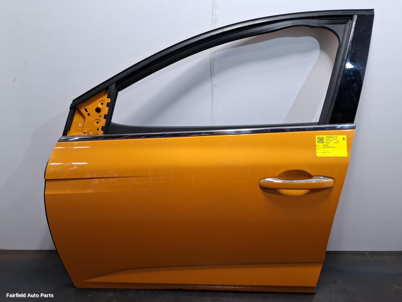 2018-2023 Renault Megane Left Front Door