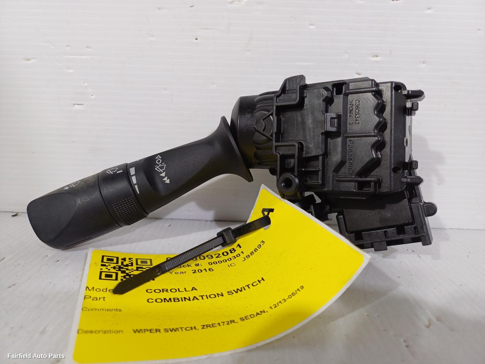 2013-2019 Toyota Corolla Combination Switch