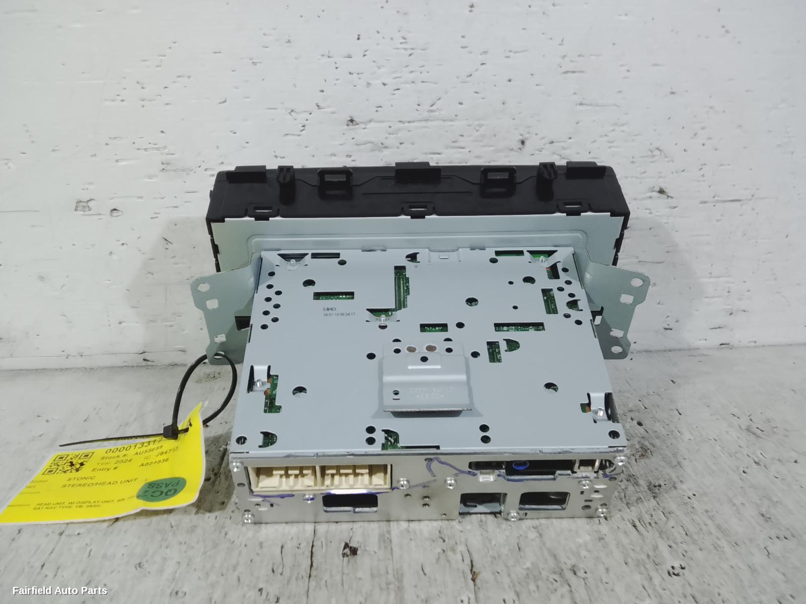 2020-2026 Kia Stonic Radio Cd Dvd Sat Tv