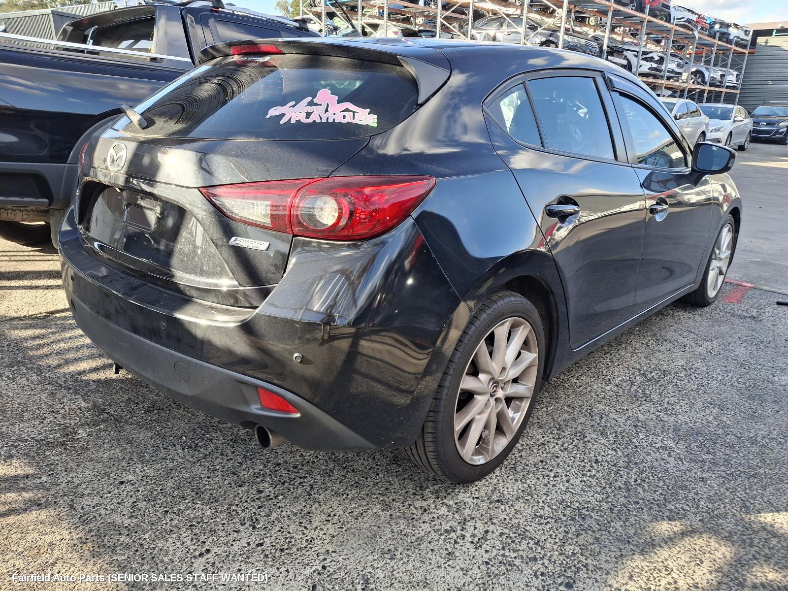2016 Mazda 3 Left Taillight