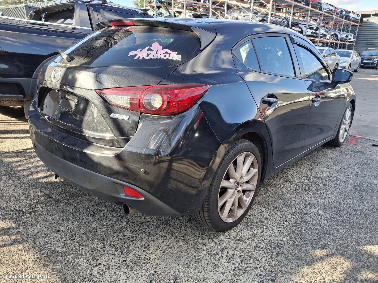 2016 Mazda 3 Left Rear Door Sliding