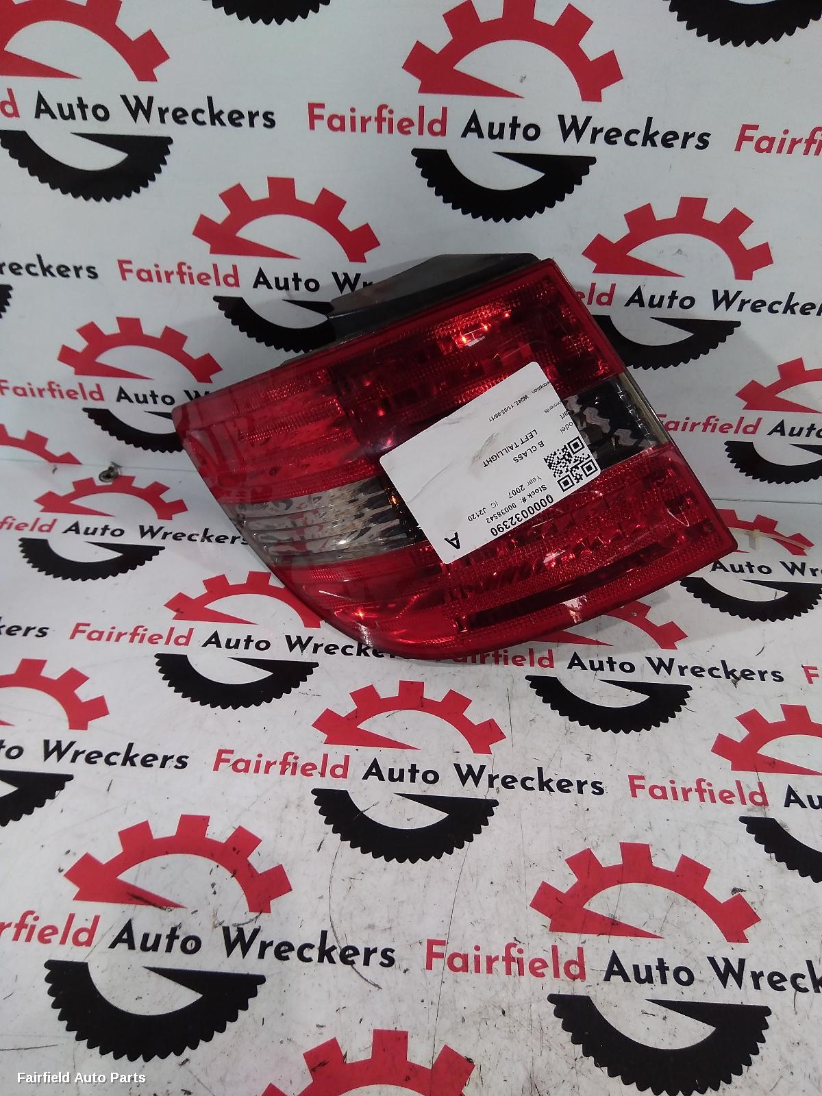 2007 Mercedes B Class Left Taillight