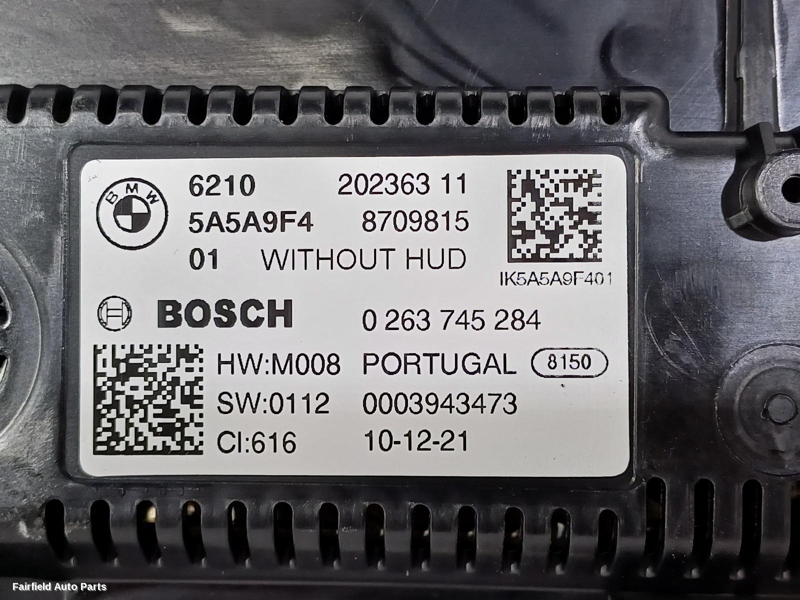 2021-2024 Bmw 4 Series Instrument Cluster