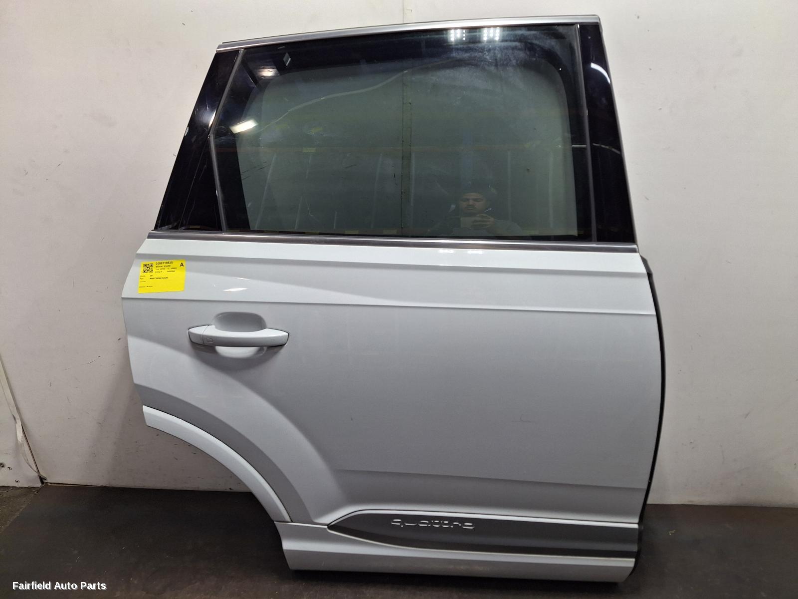 2015-2026 Audi Q7 Right Rear Door Sliding