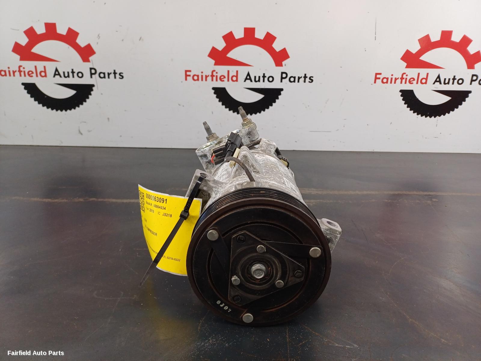 2019 Volvo Xc40 A C Compressor