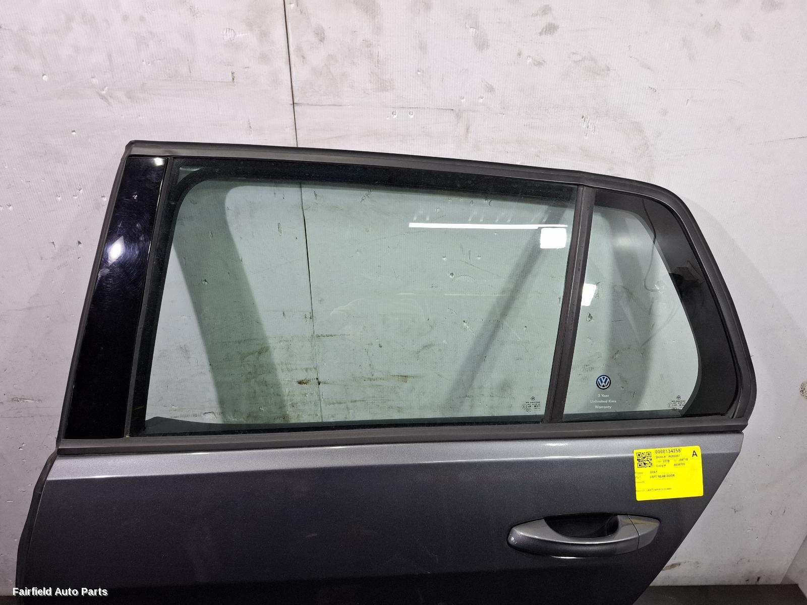 2012-2020 Volkswagen Golf Left Rear Door Sliding