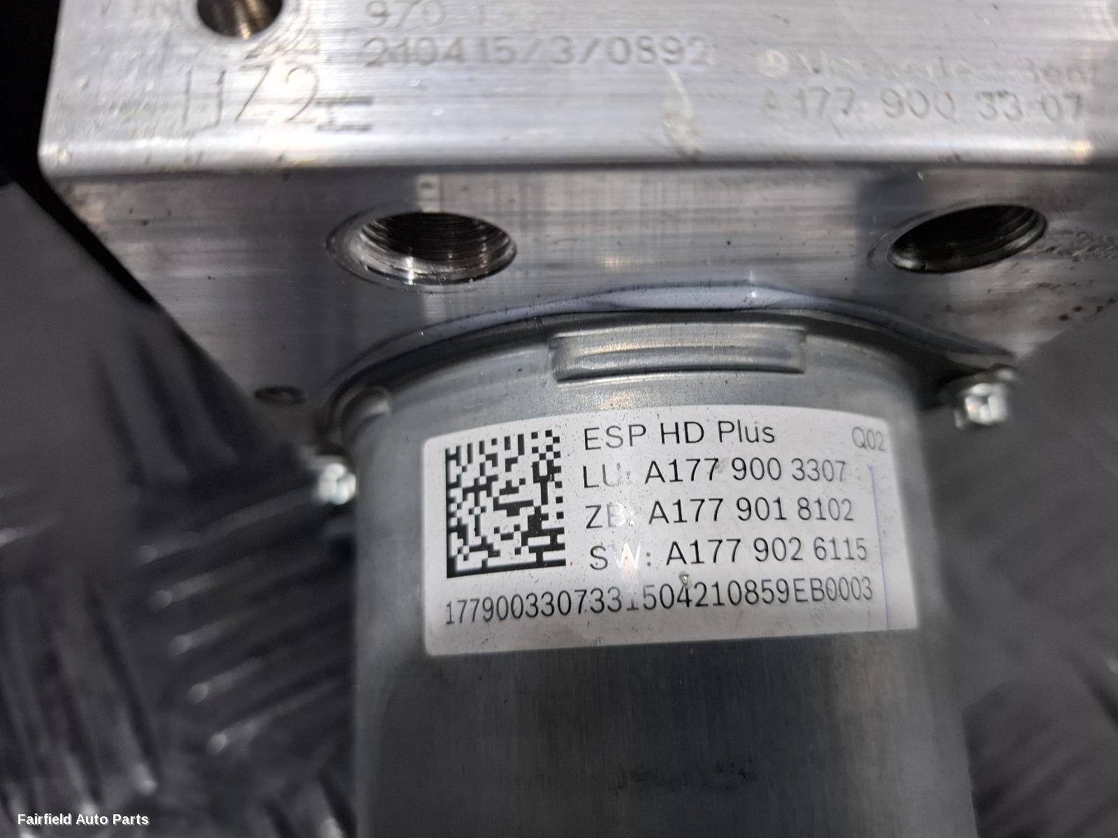 2019-2025 Mercedes Cla Class Abs Pump Modulator