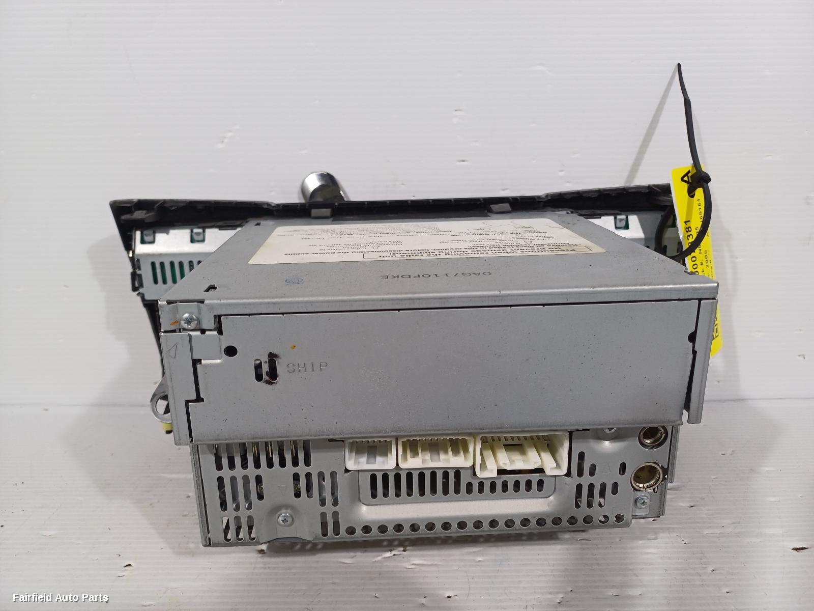 2003-2005 Lexus Rx Series Radio Cd Dvd Sat Tv