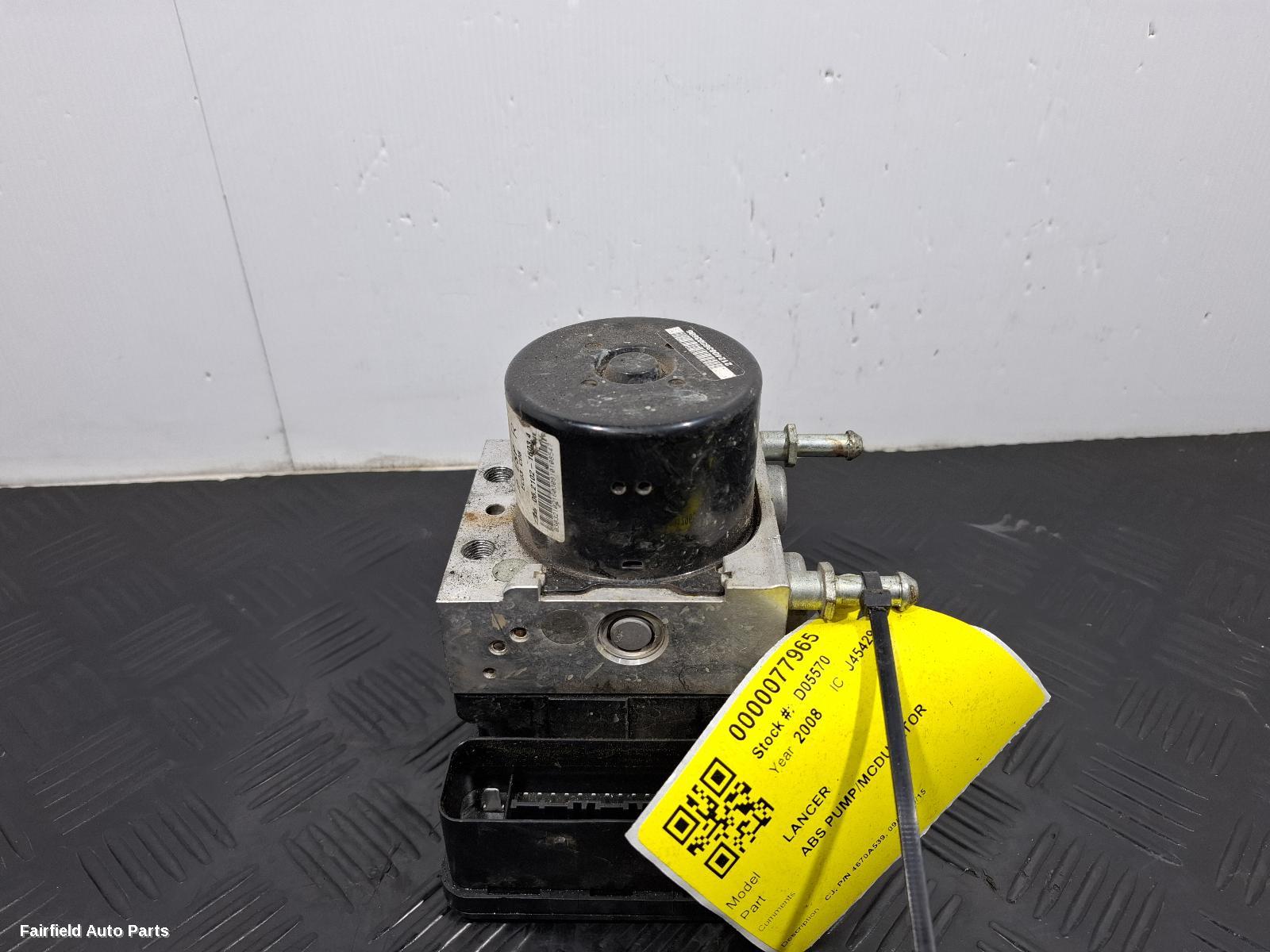 2007-2015 Mitsubishi Lancer Abs Pump Modulator