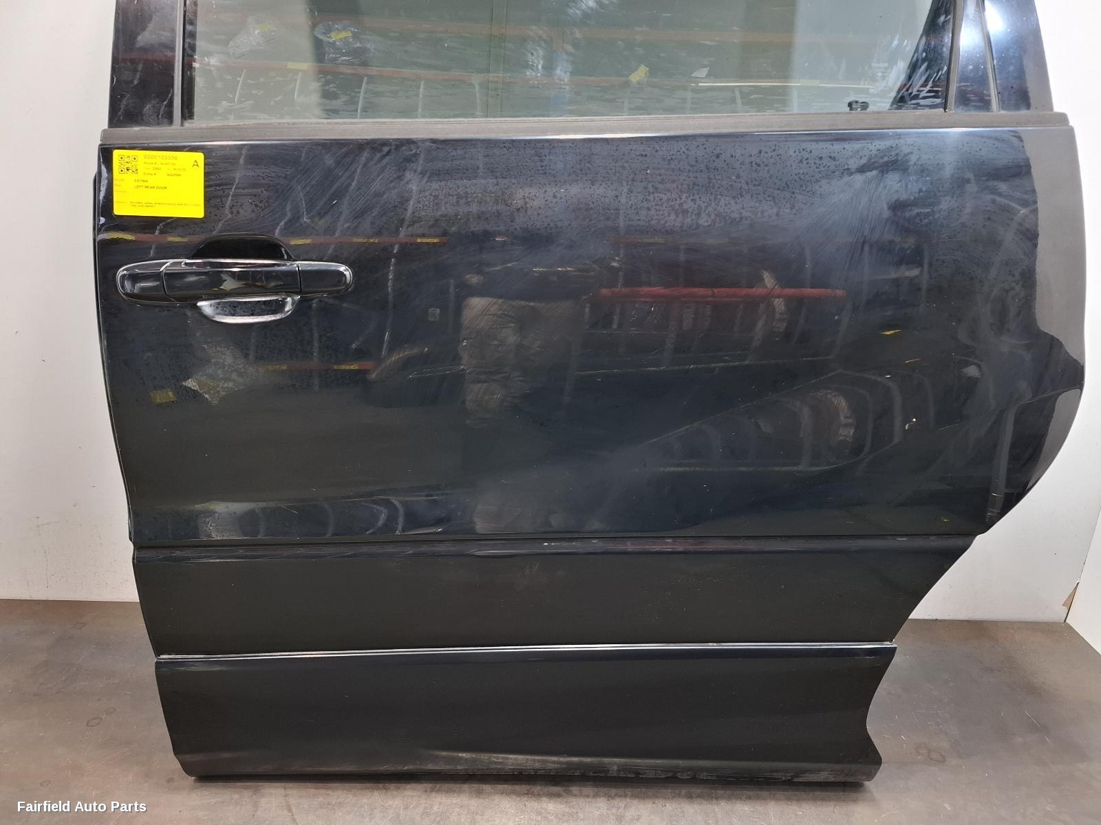 2003 Toyota Estima Left Rear Door Sliding