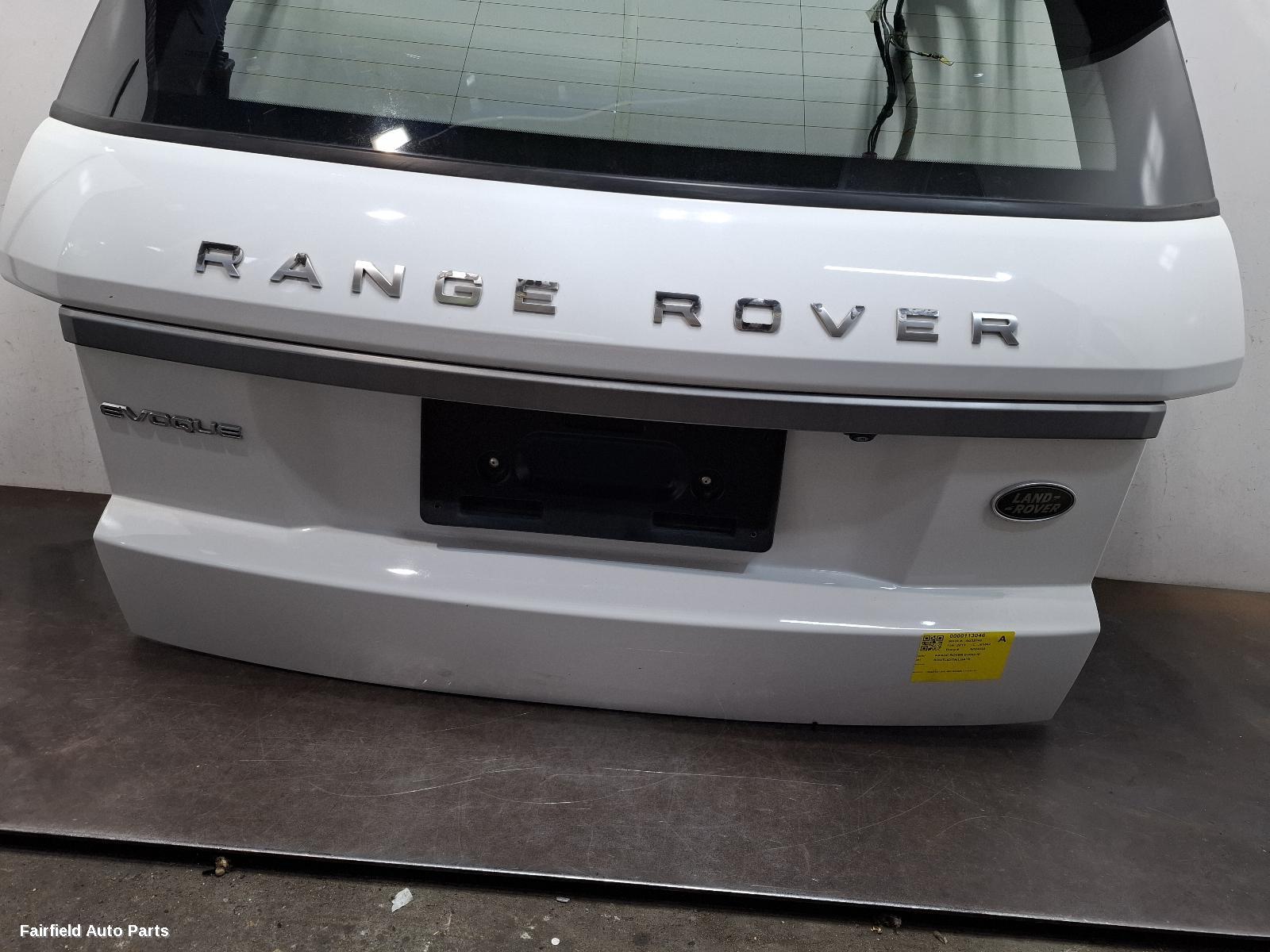 2011-2019 Land Rover Rangerover Evoque Bootlid Tailgate