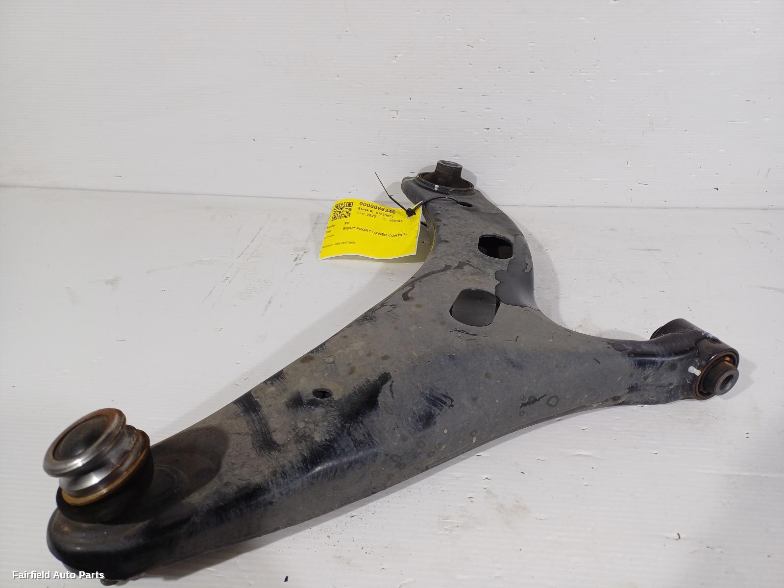 2022 Subaru Xv Right Front Lower Control Arm