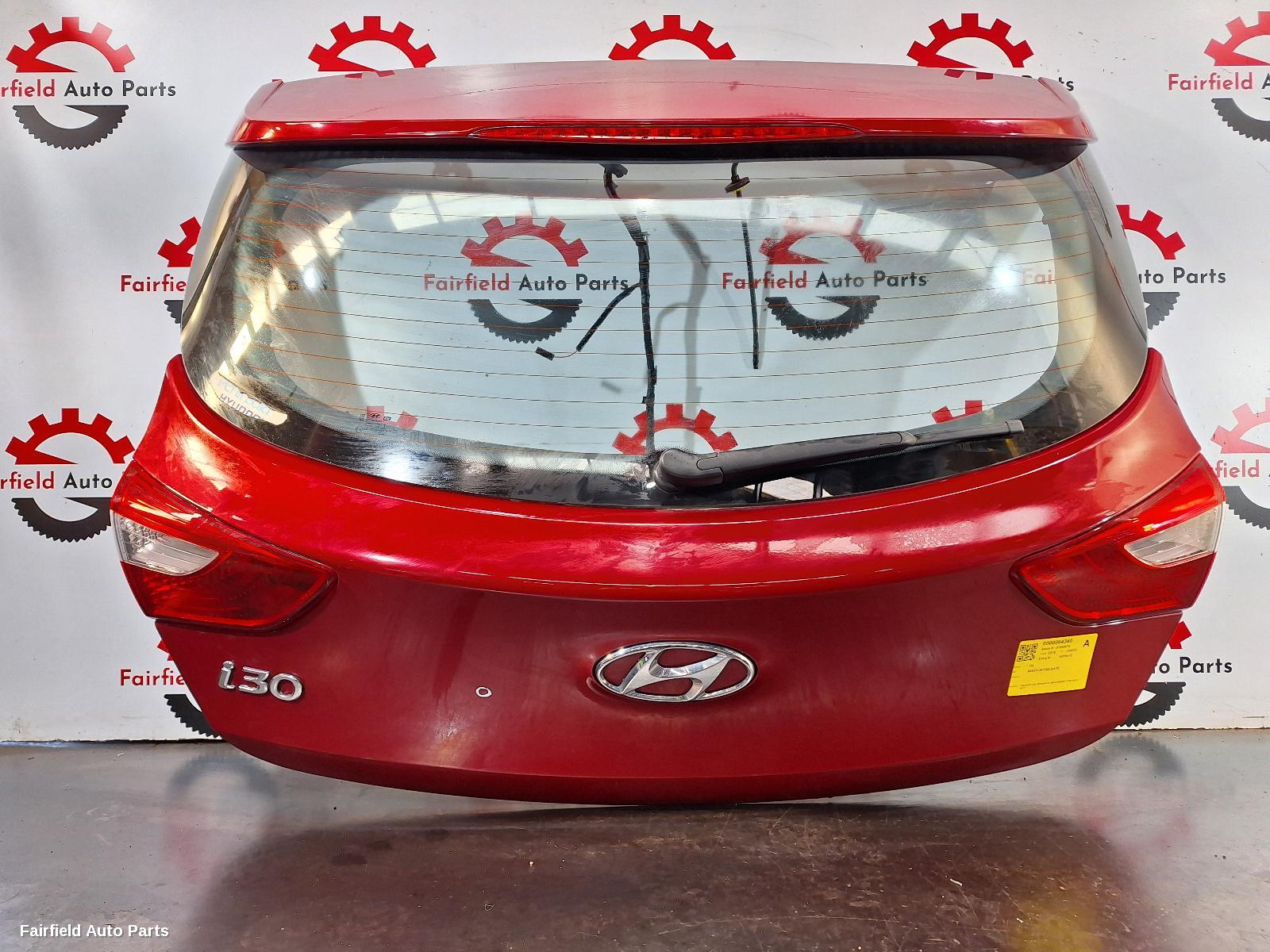 2012-2017 Hyundai I30 Bootlid Tailgate