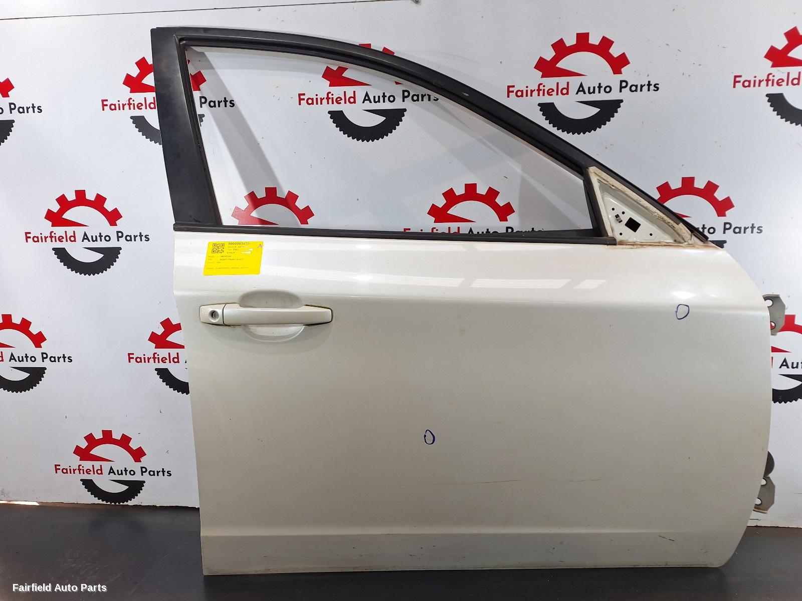 2007-2011 Subaru Impreza Right Front Door